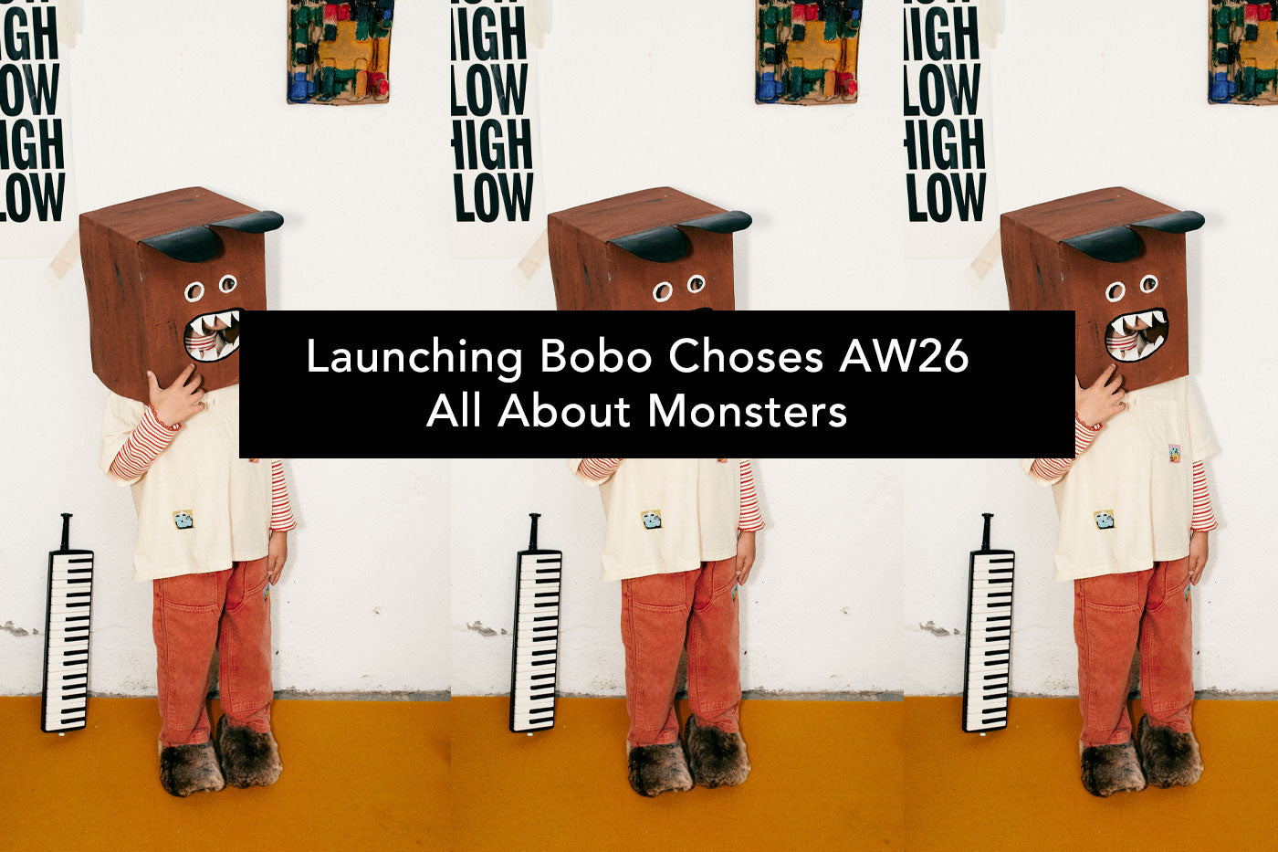 Bobo Choses AW26 - All About Monsters