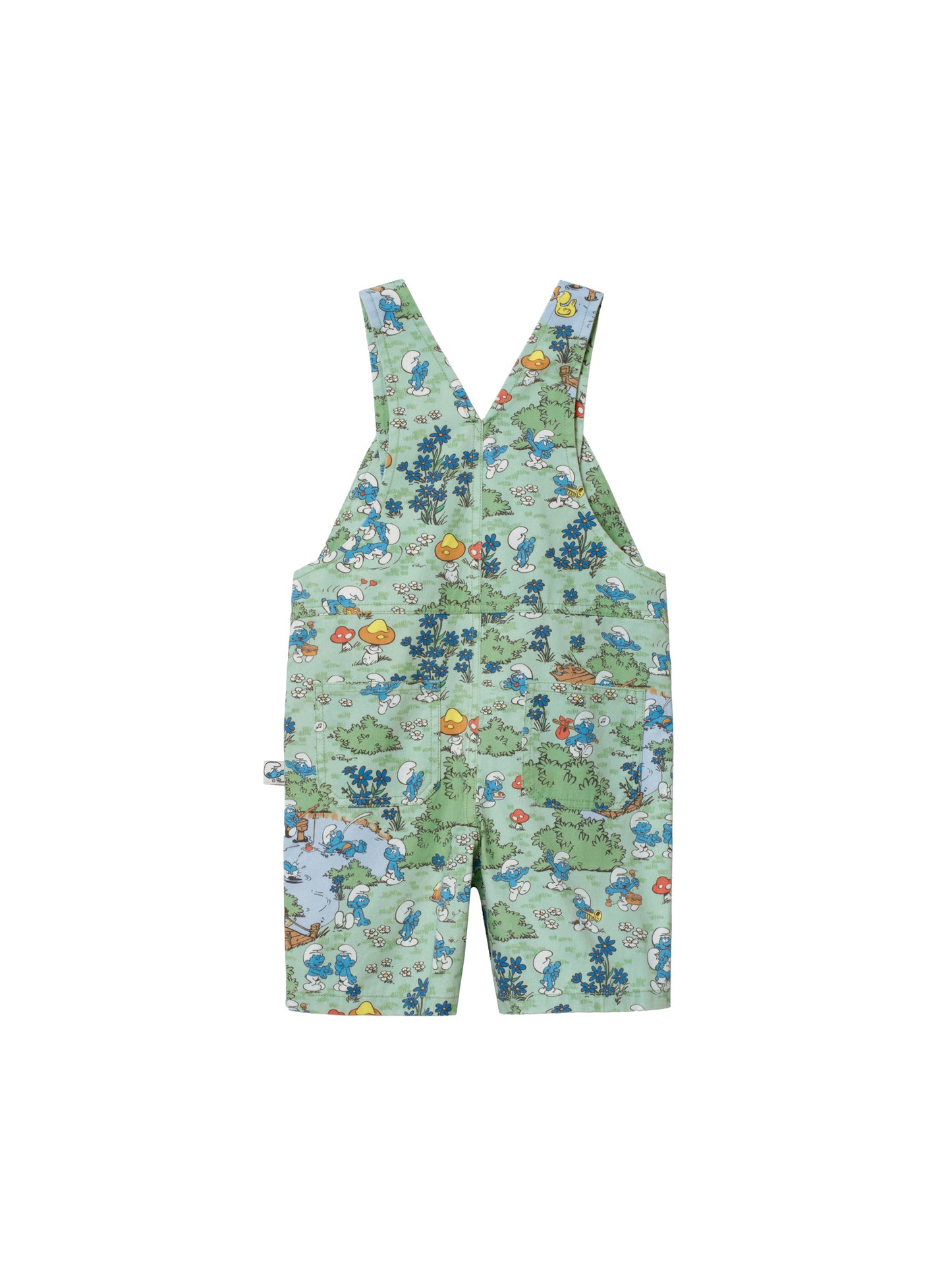 The Smurfs Village Print Burton Overall