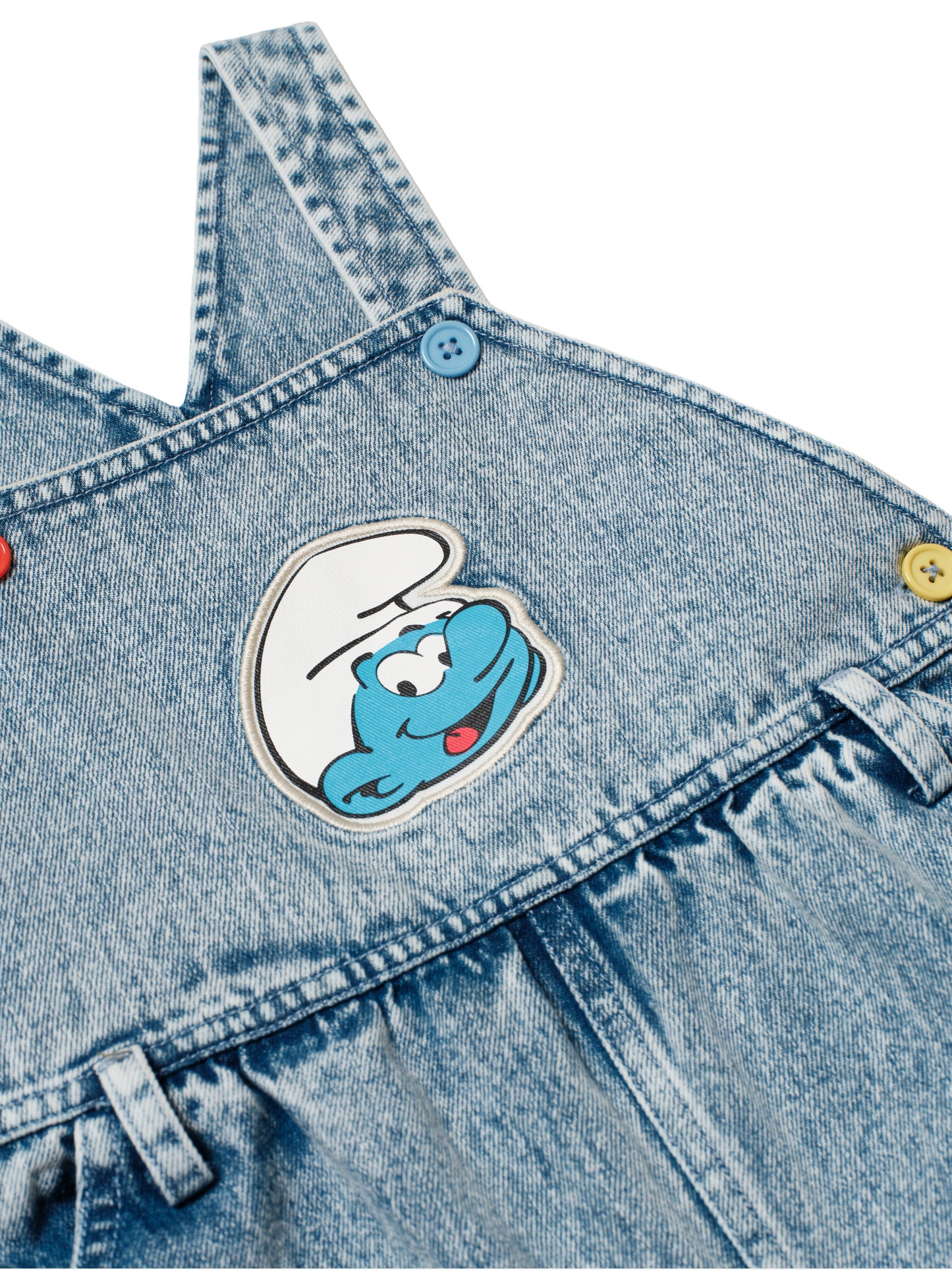 The Smurfs Patch Austin Overalls