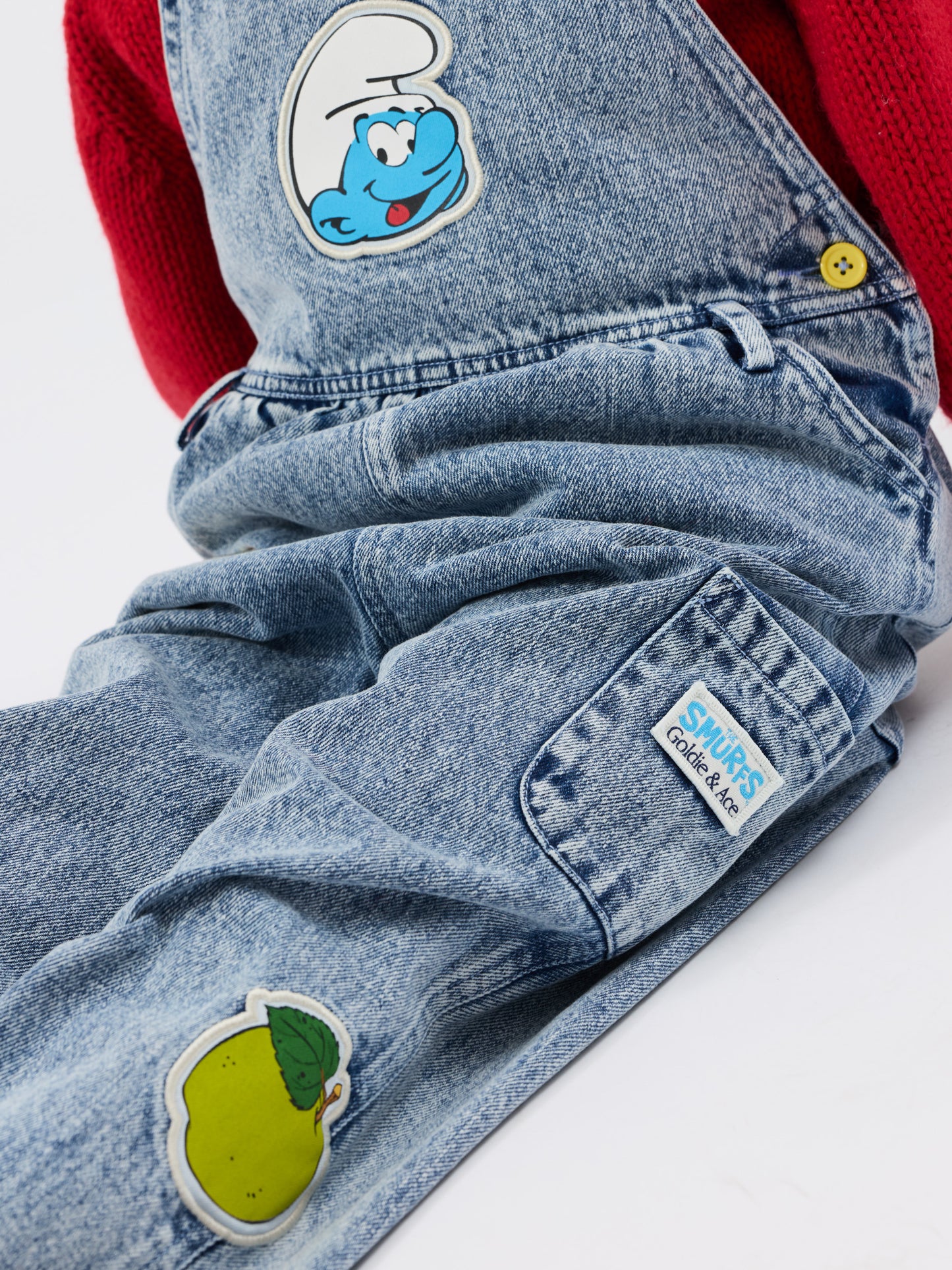 The Smurfs Patch Austin Overalls