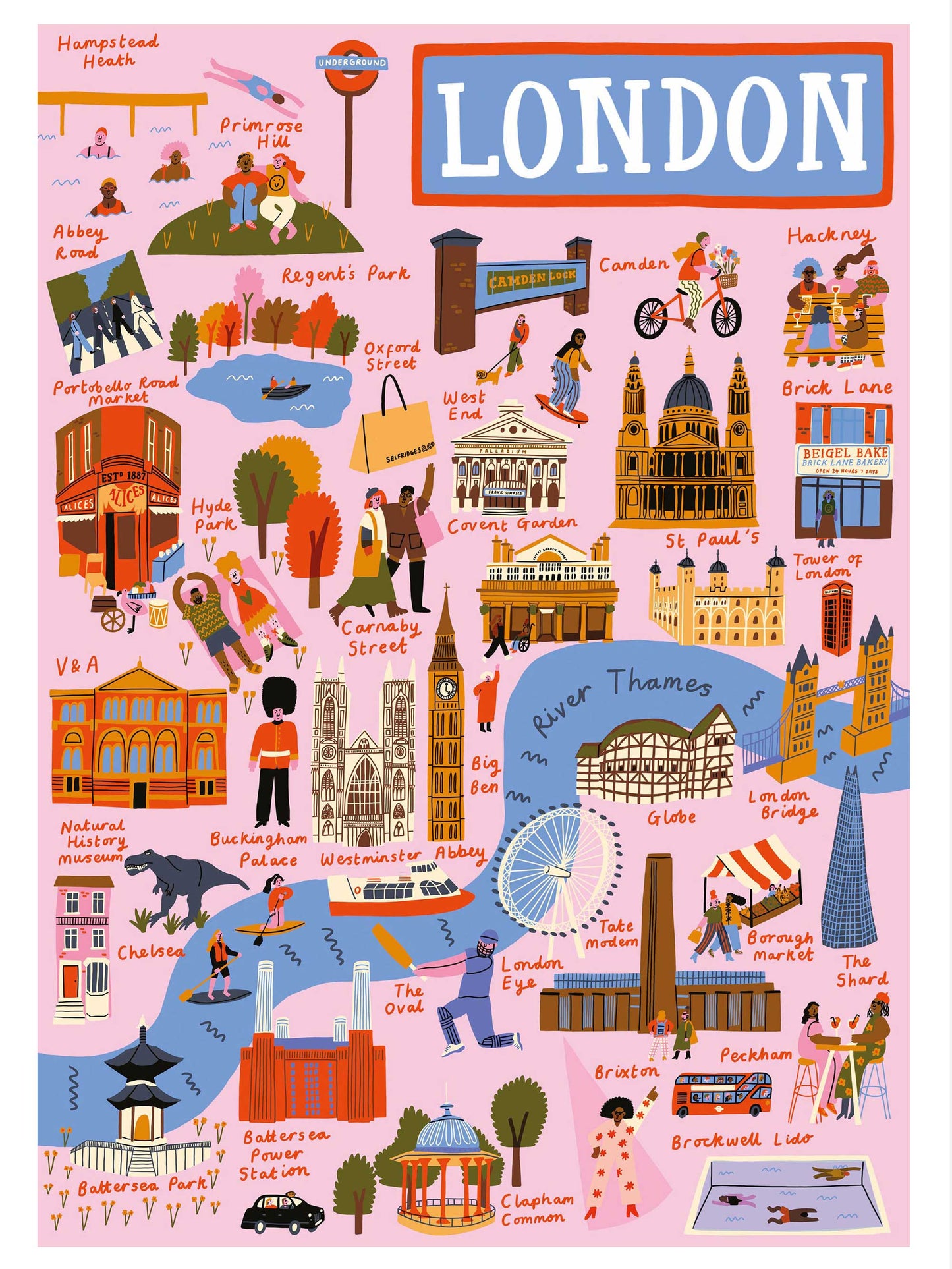 London 1000 Piece Jigsaw Puzzle