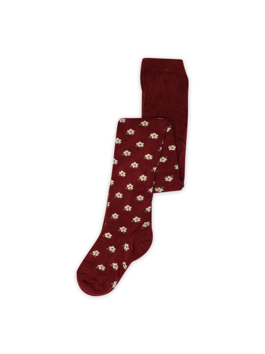 Wine Red Johana Tights