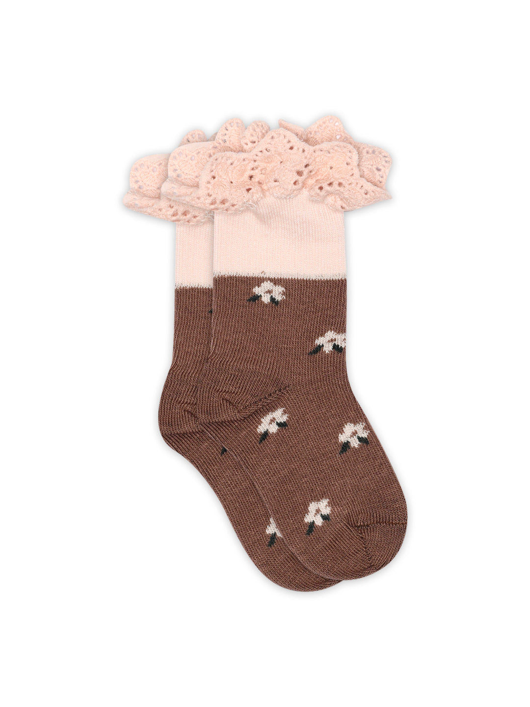Sienna Lace Gry Socks