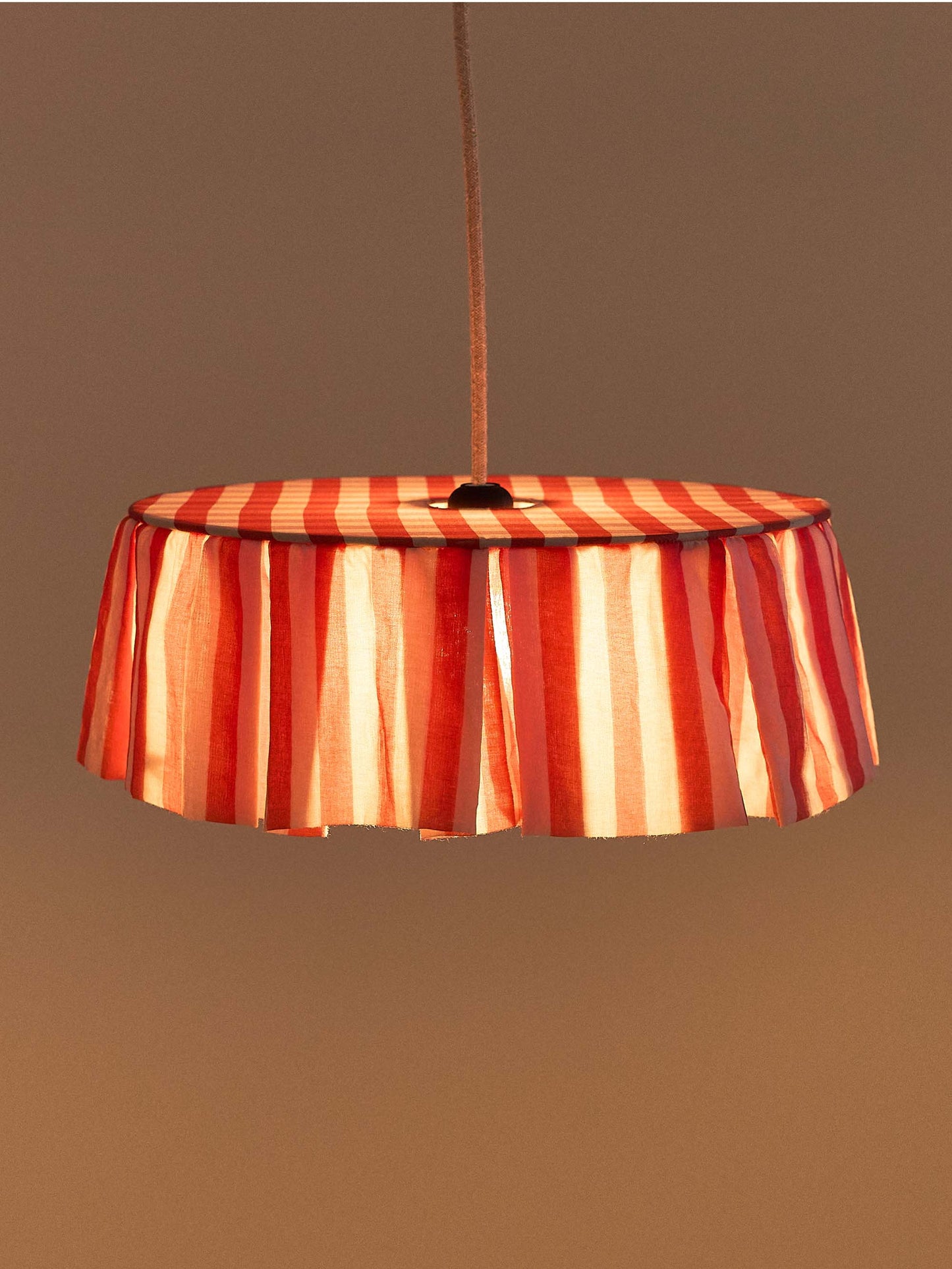 Red Stripes Vibes Pendant Lampshade