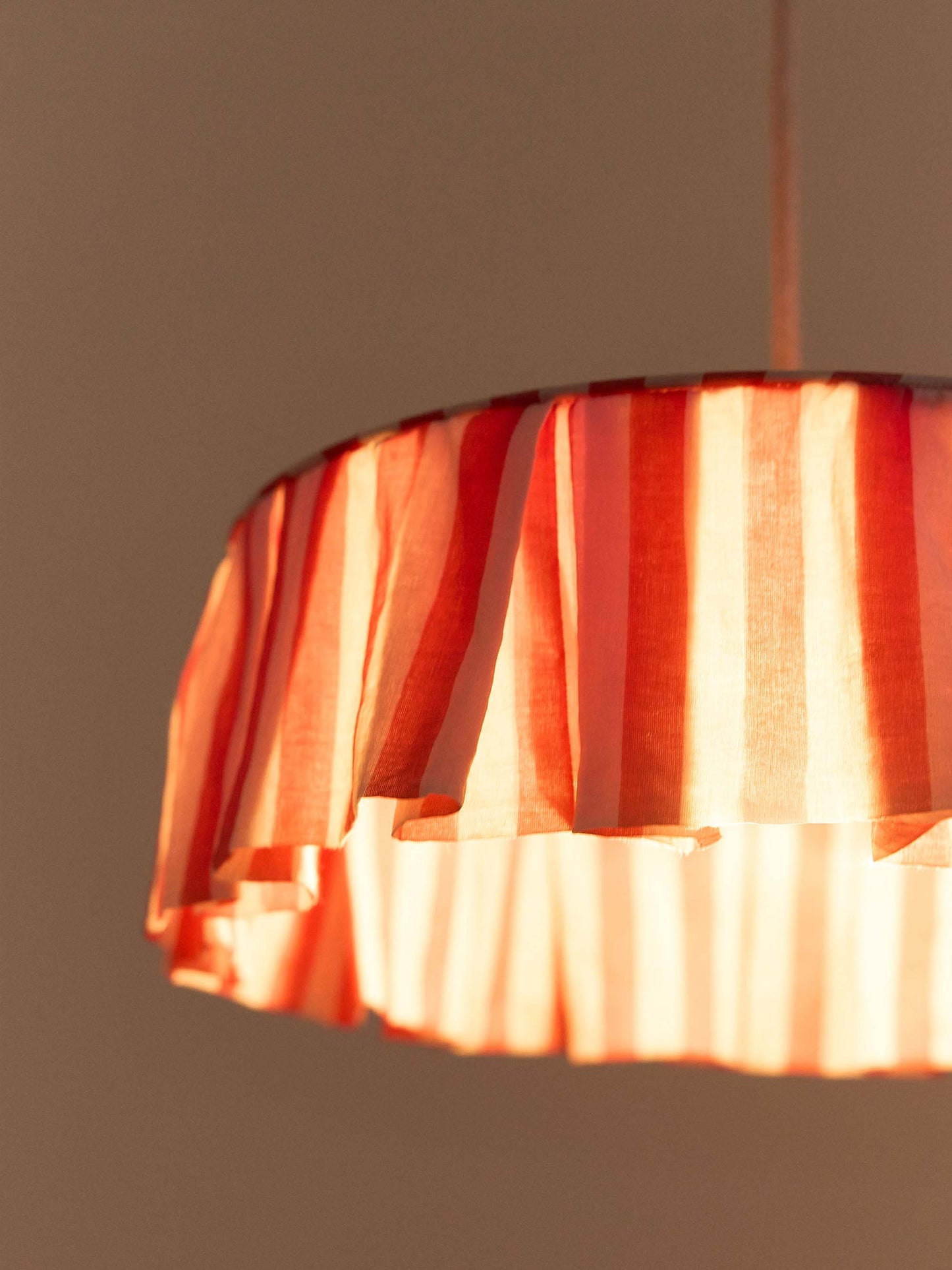 Red Stripes Vibes Pendant Lampshade