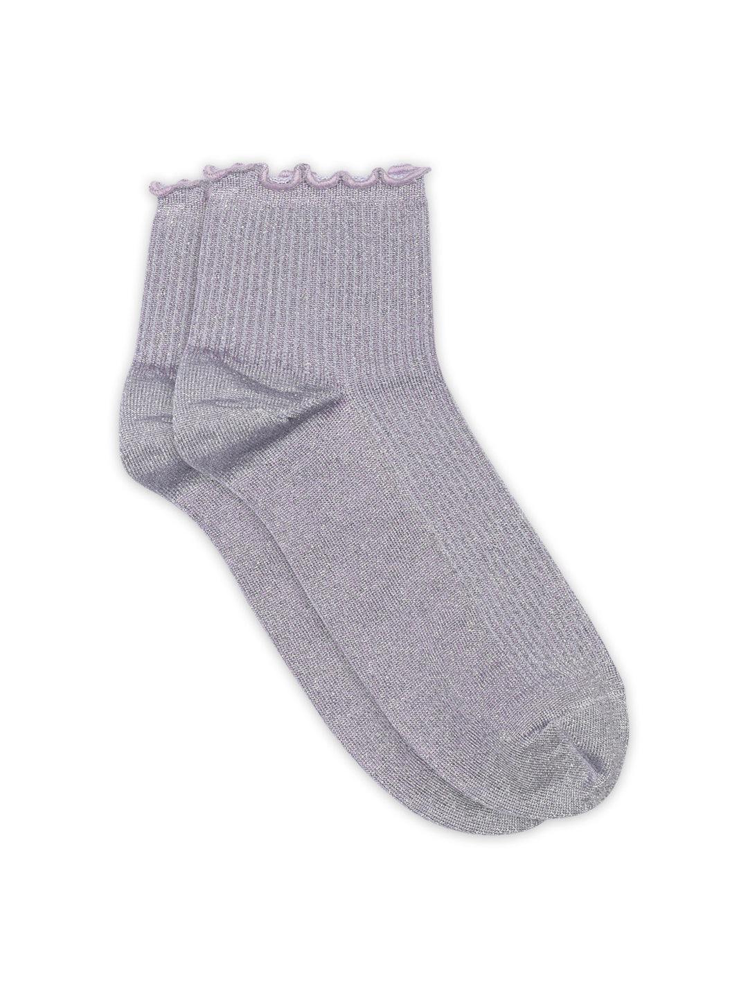 Wisteria Lis Glitter Short Socks