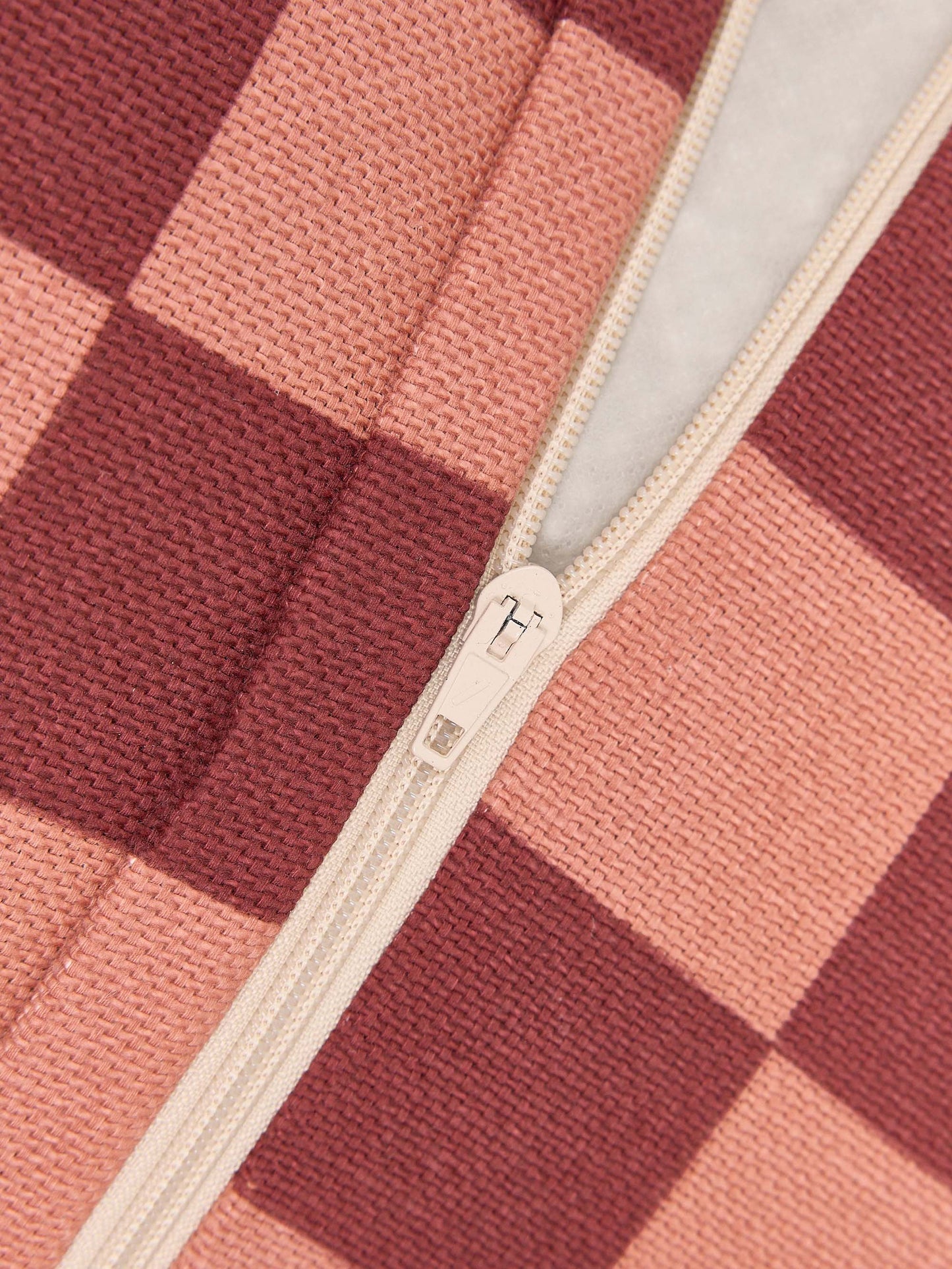 Maroon Tiles Round Vibes Beanbag