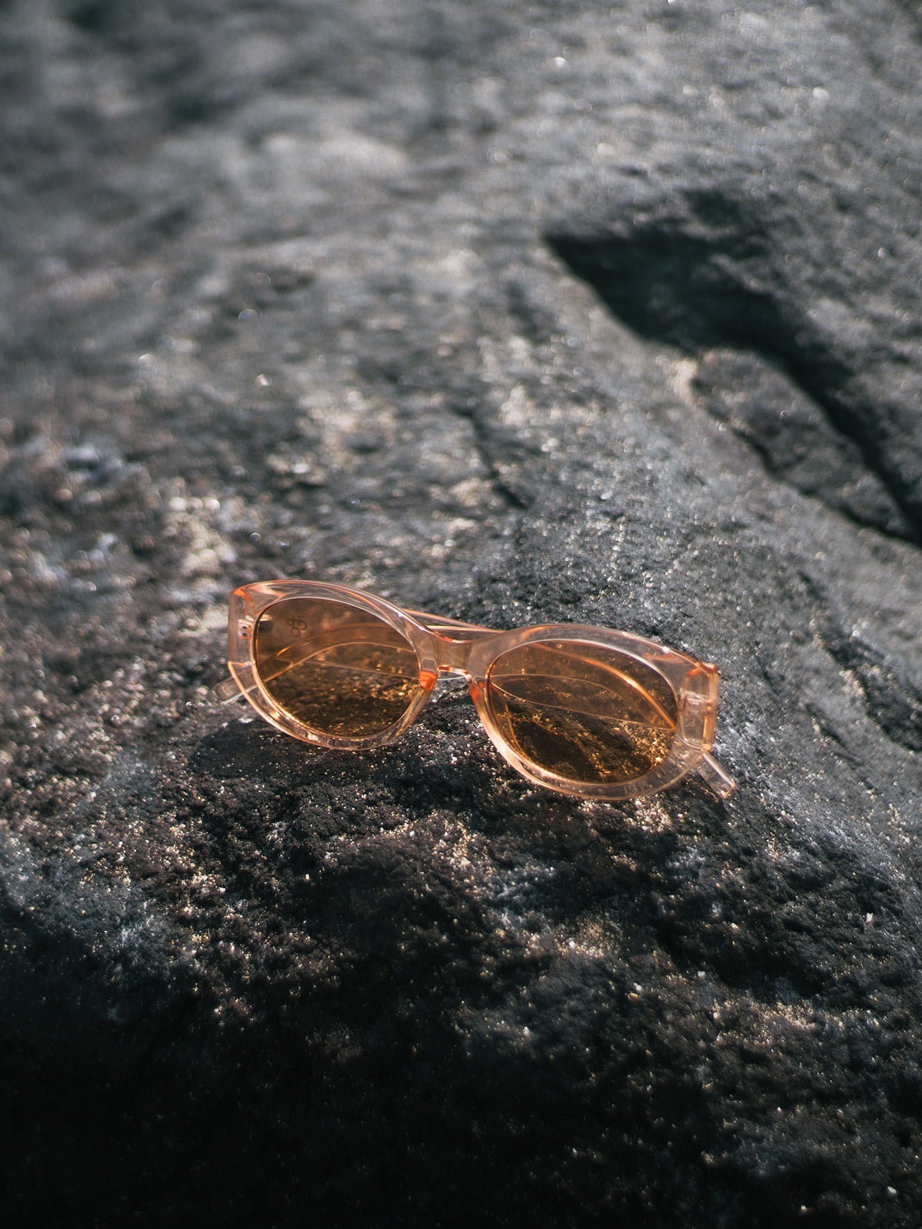 Peach Cleo Sunglasses