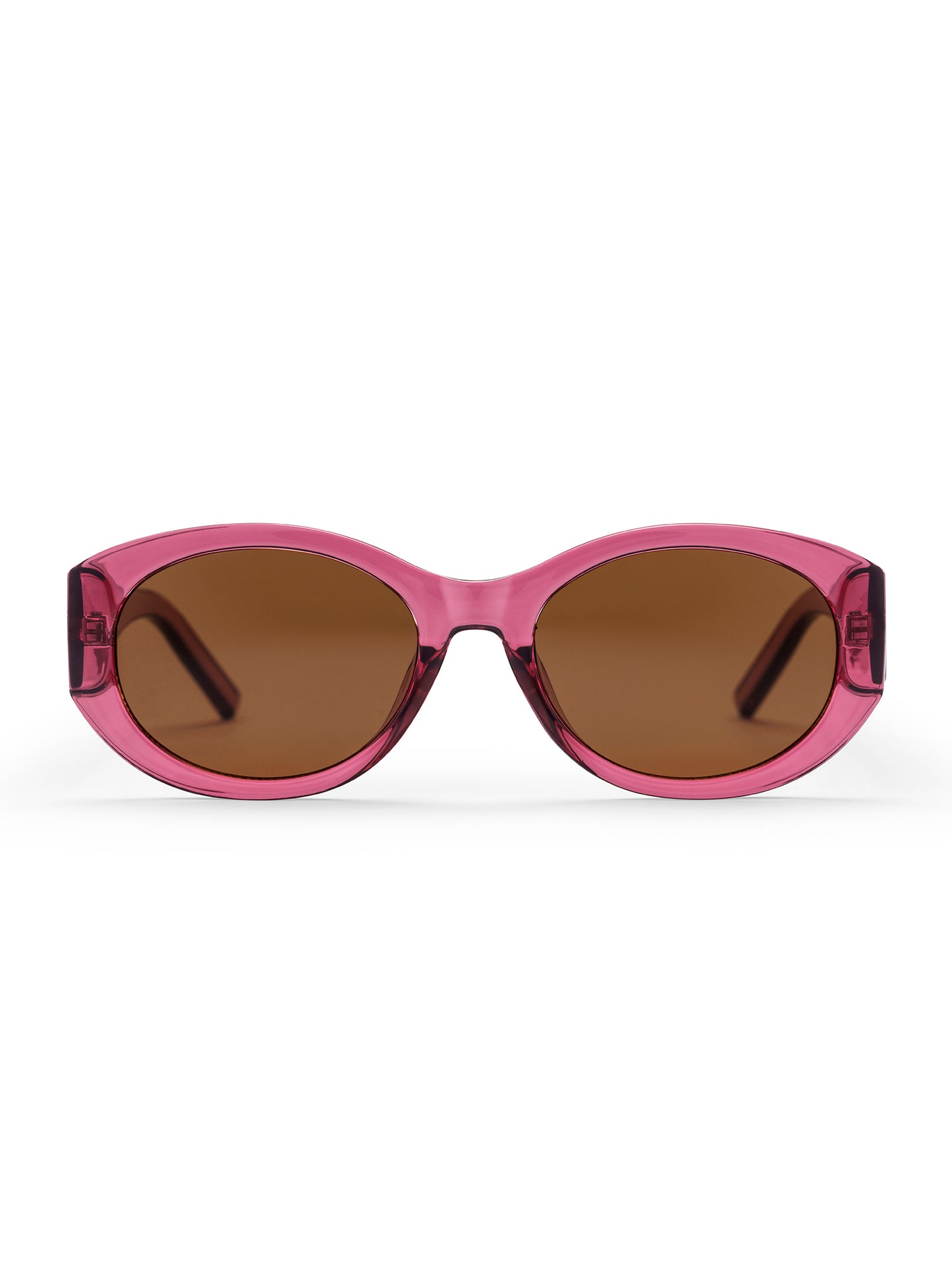 Burgundy Cleo Sunglasses