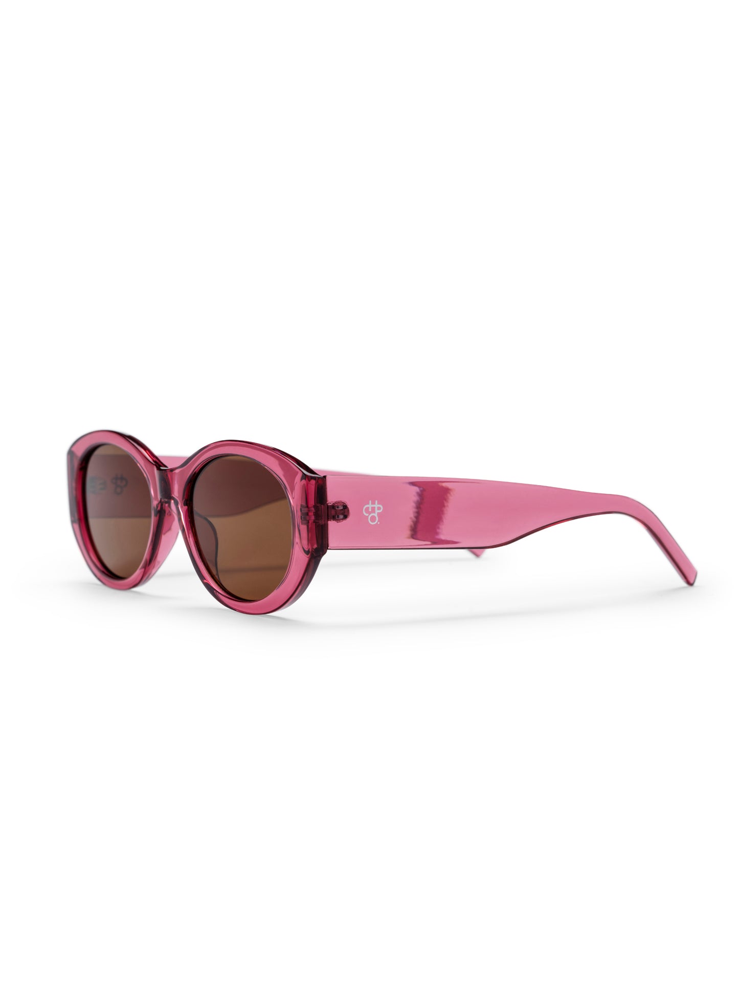 Burgundy Cleo Sunglasses