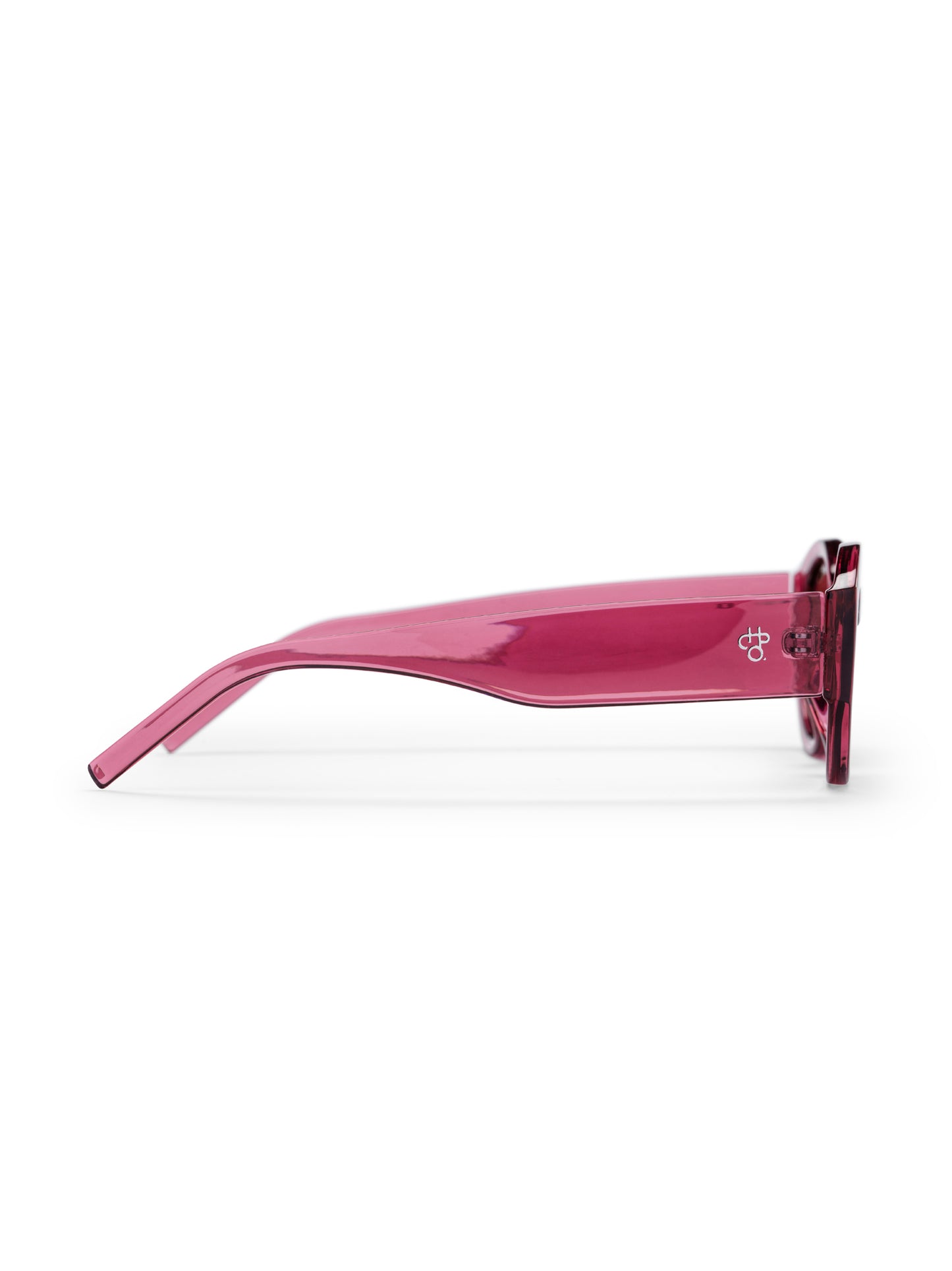 Burgundy Cleo Sunglasses
