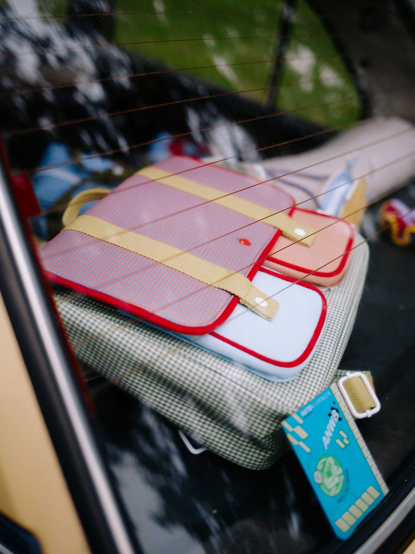 Midnight Gingham Backpack