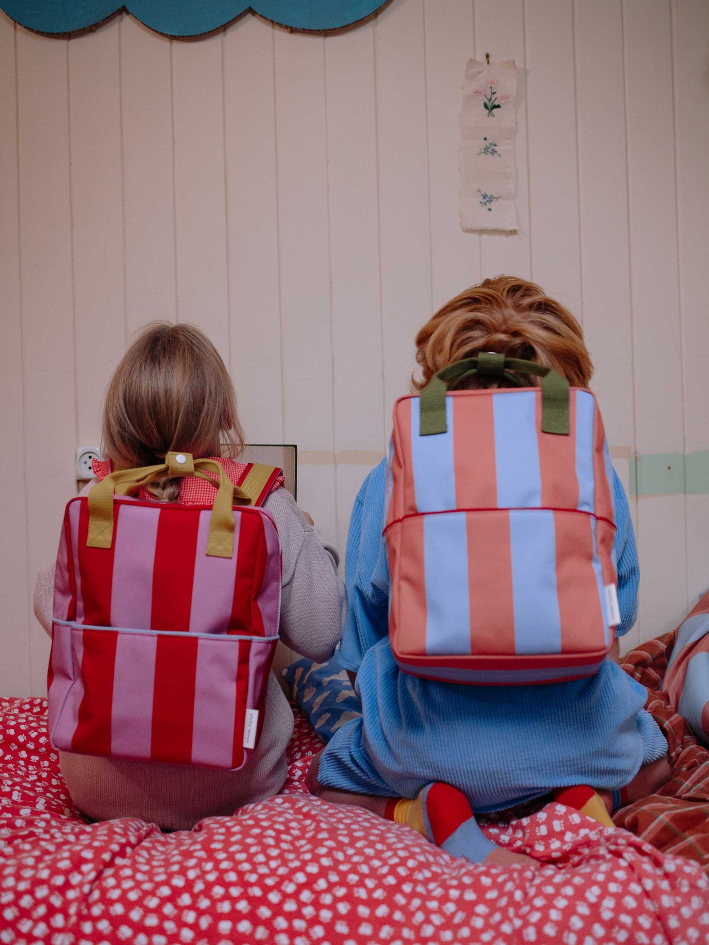 Apple Stripes Backpack