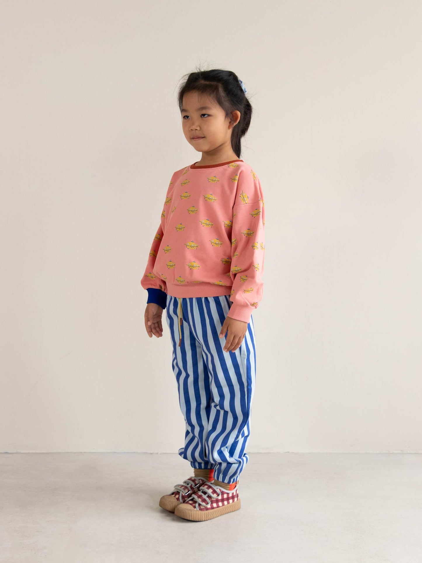 Blue Striped Joggers