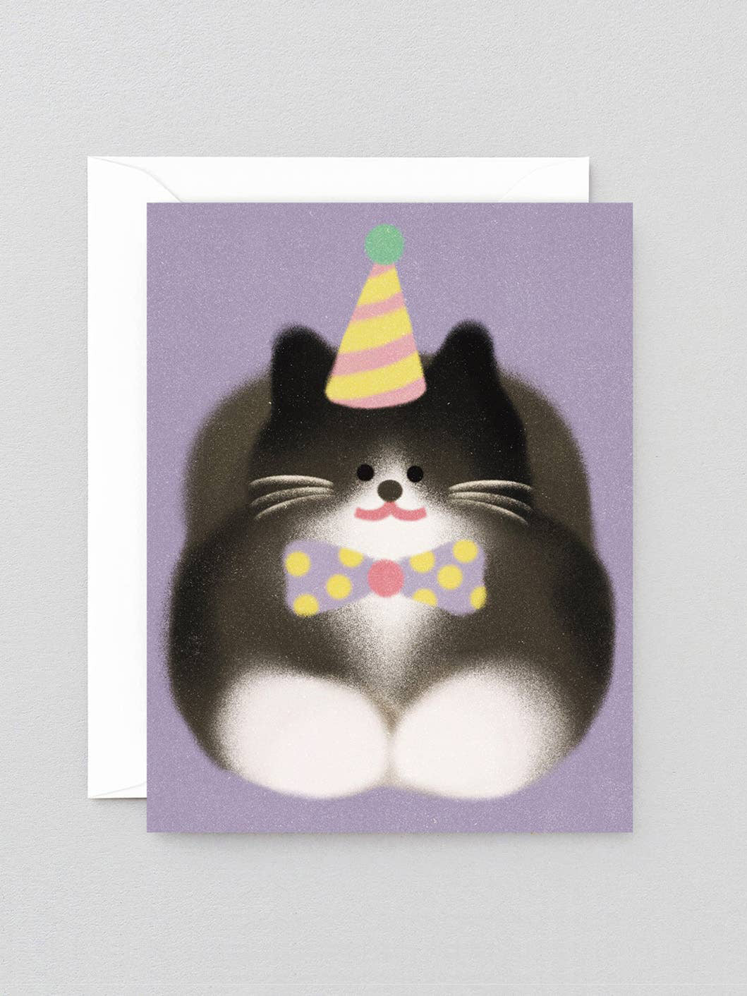 Tuxedo Cat Greeting Card