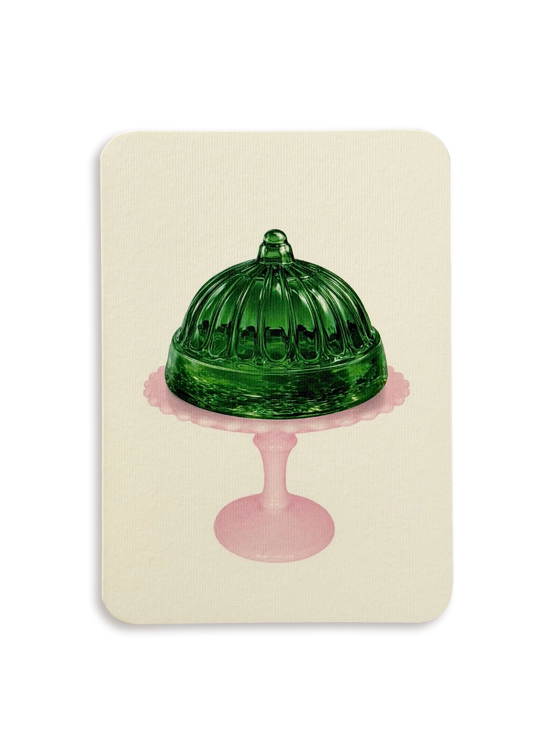 Emerald Jelly Greeting Card