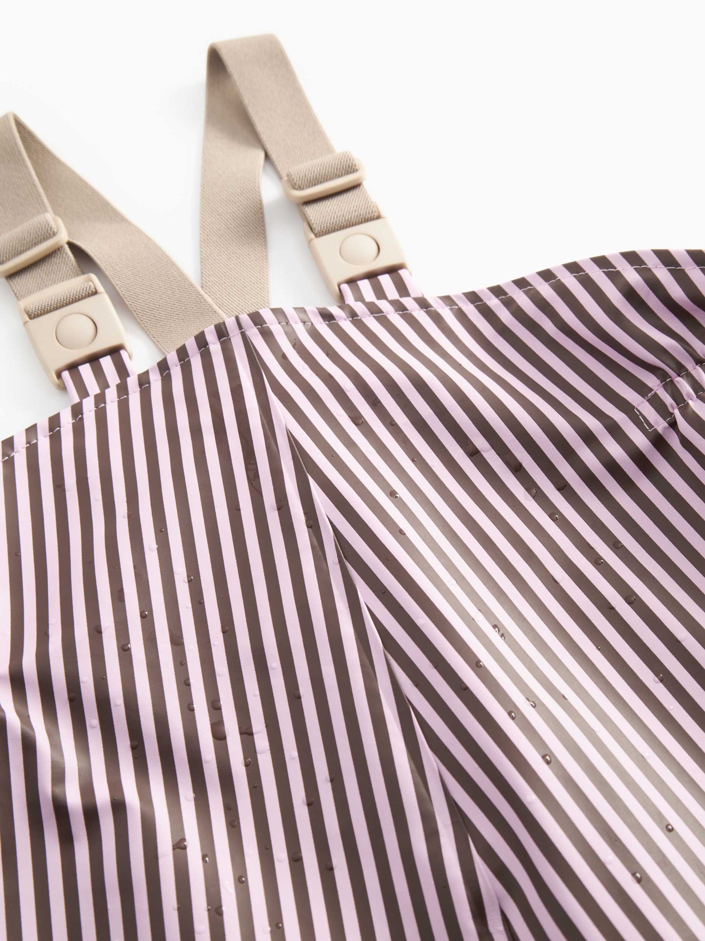 Pink Brown Stripes Oddy Set
