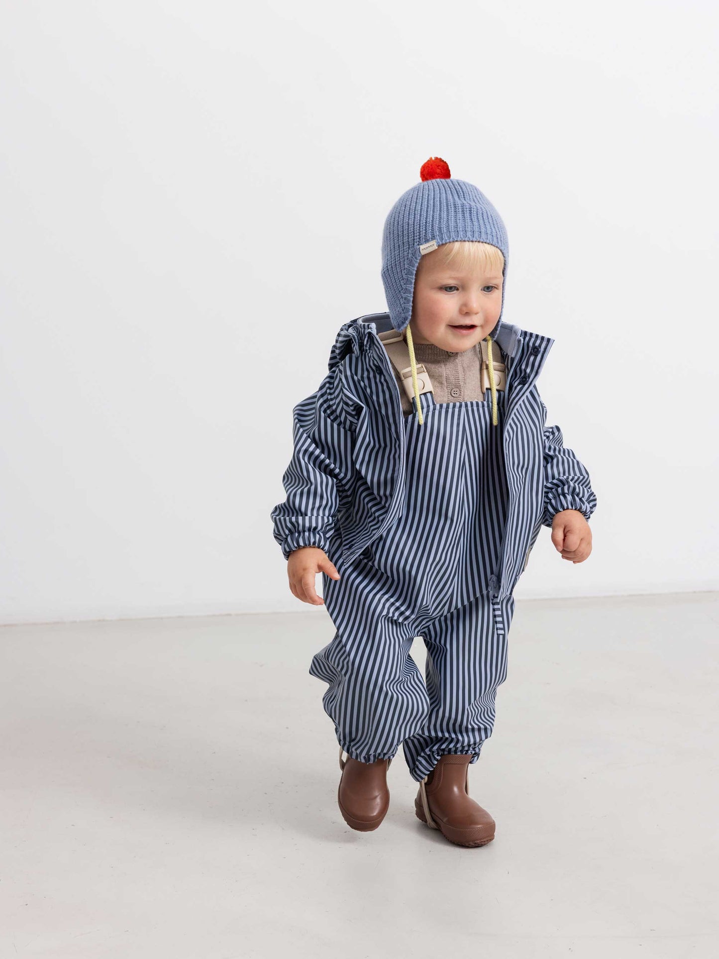 Bright Sky Aly Baby Pompom Hat