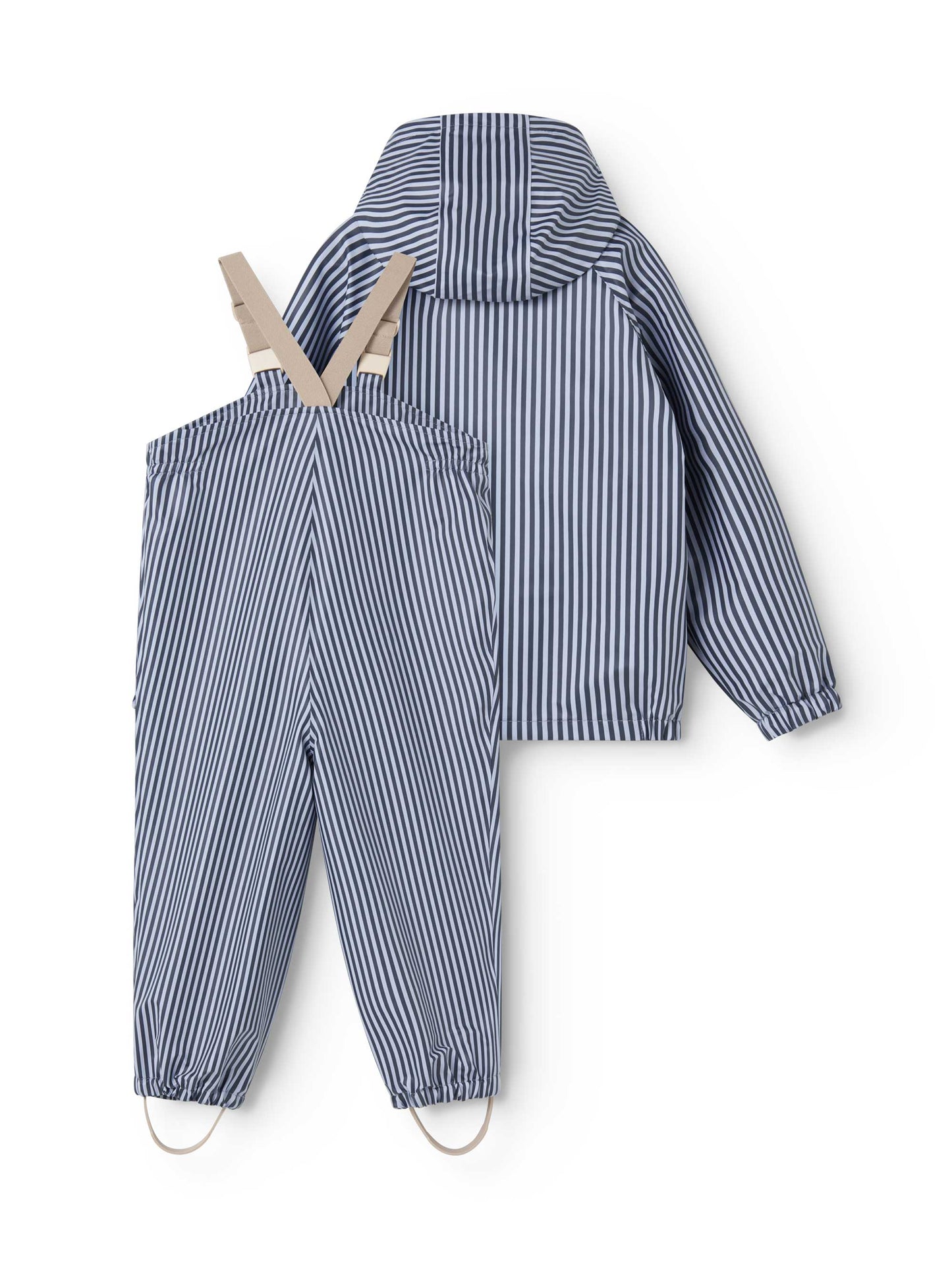 Blue & Navy Stripes Oddy Set