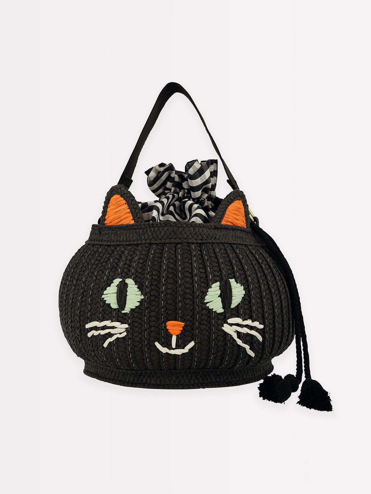 Trick or Treat Cat Basket Bag