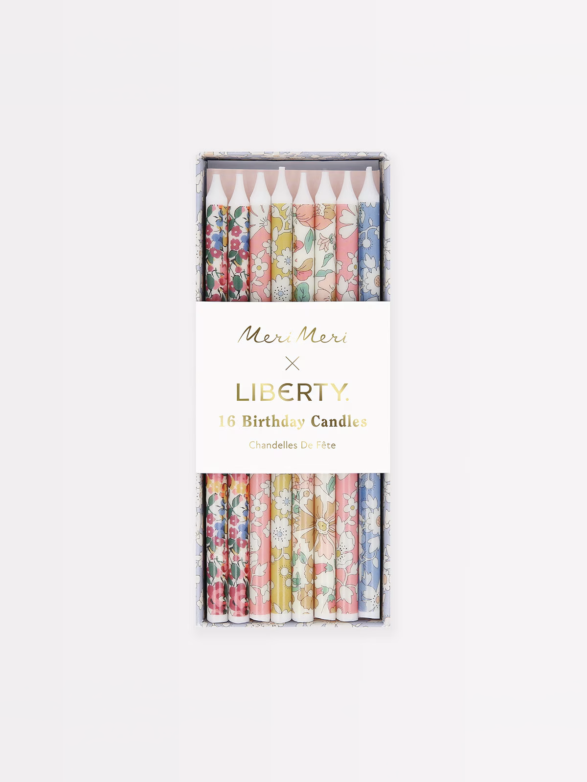 Meri Meri x Liberty Mixed Print Party Candles