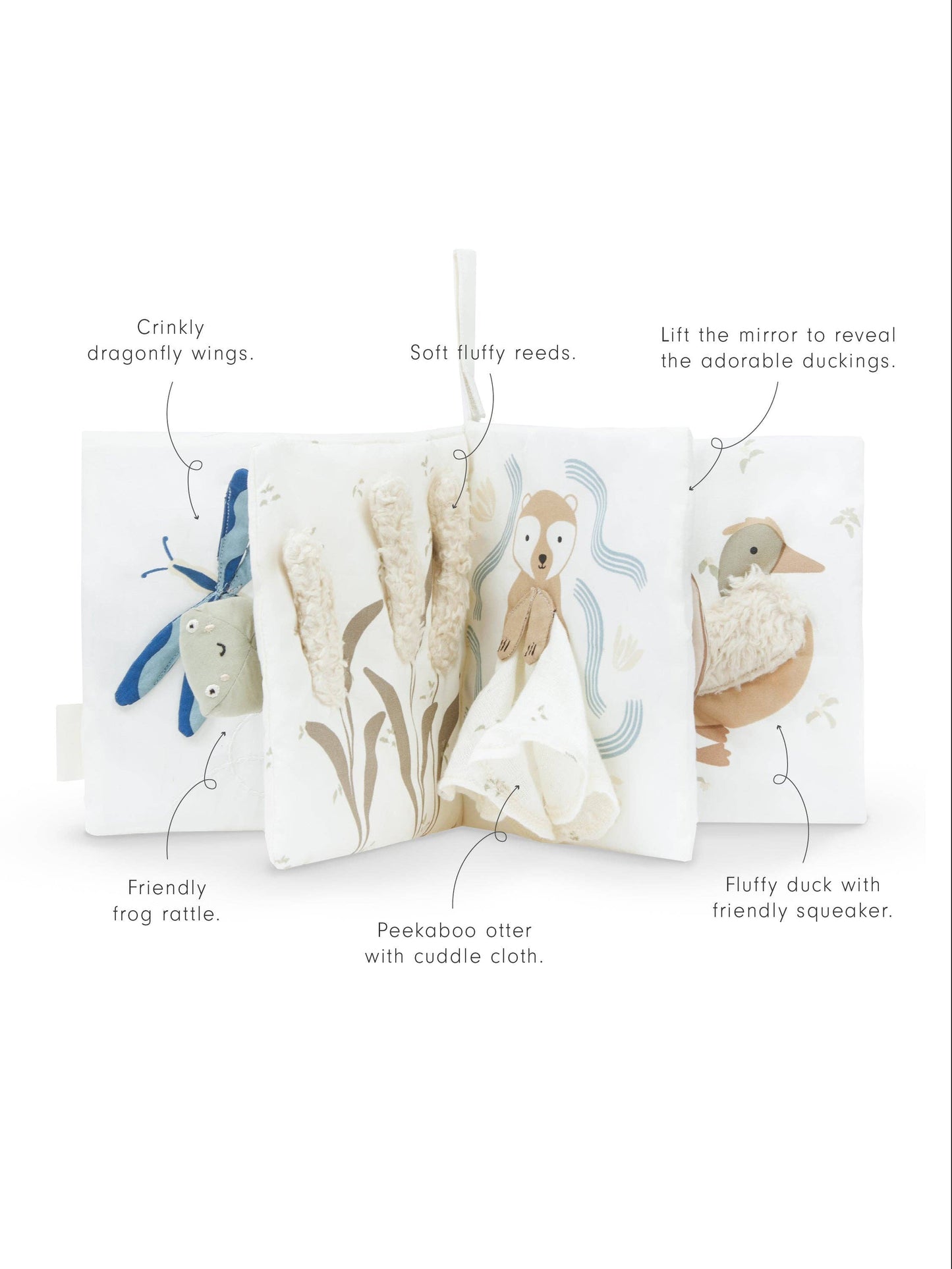 Tales of the Riverbank Baby Fabric Book