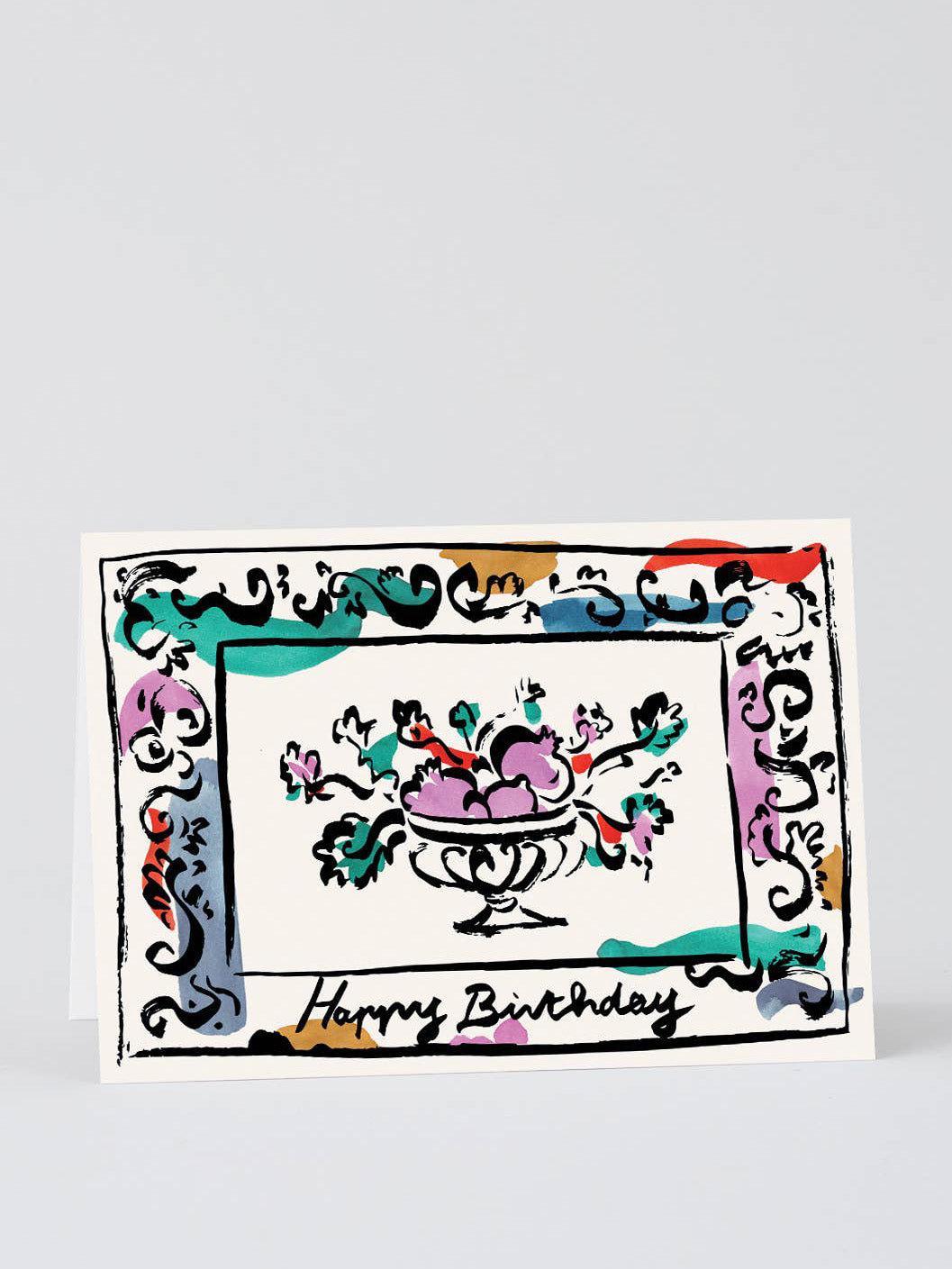 Happy Birthday Border Greetings Card