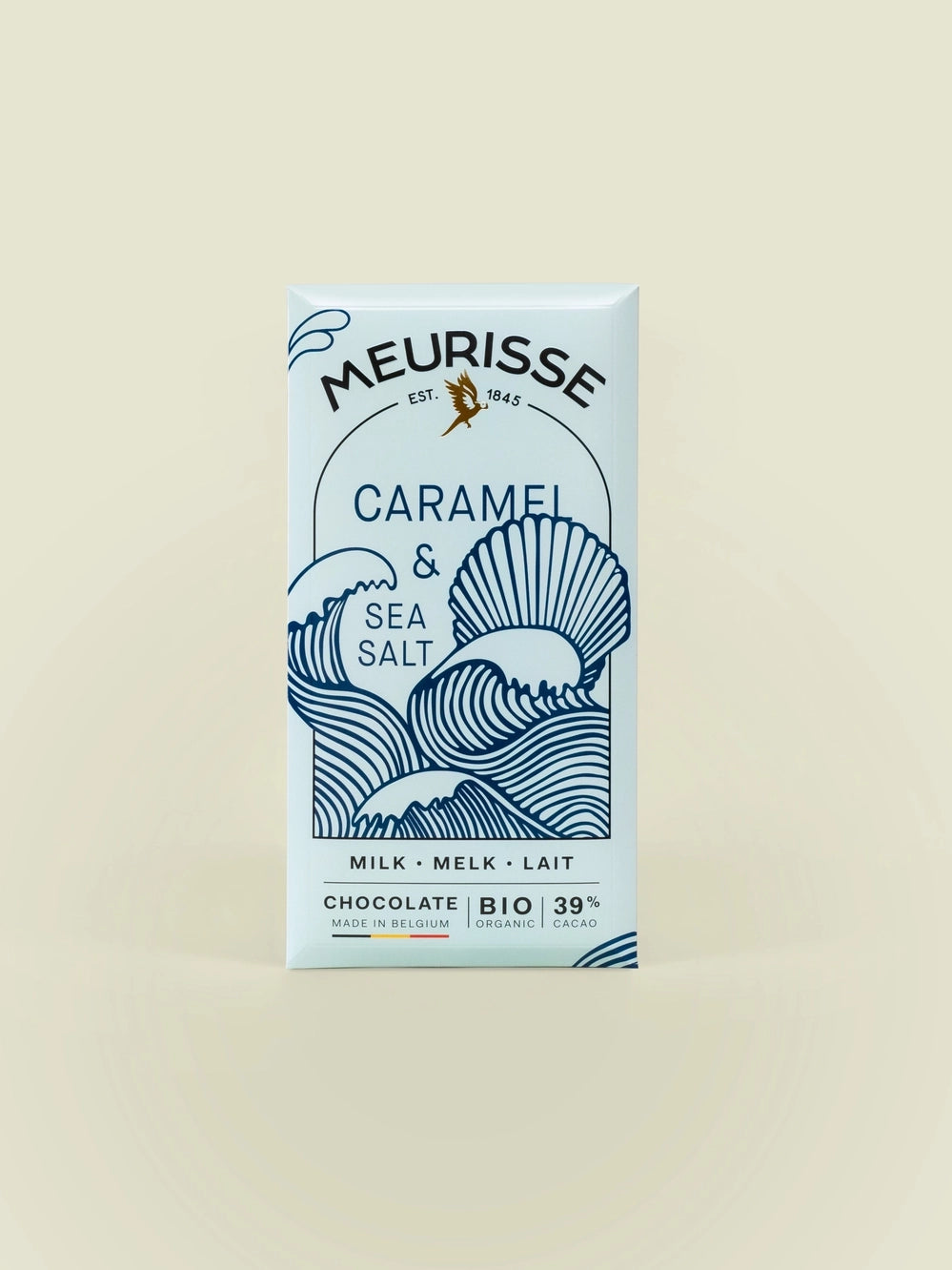 Organic Milk Chocolate with Caramel & Seasalt