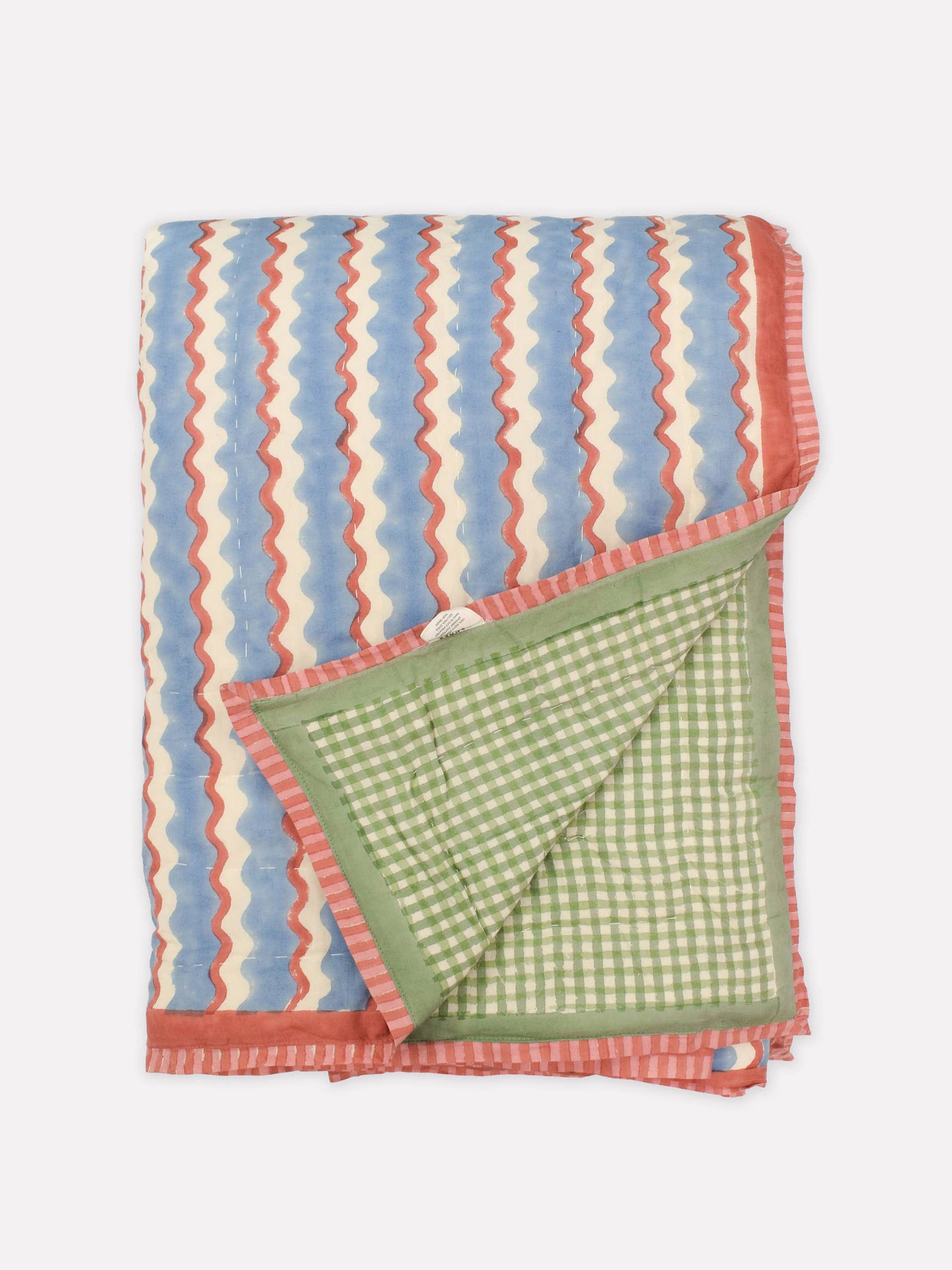 Sky Wiggle Organic Cotton Quilt
