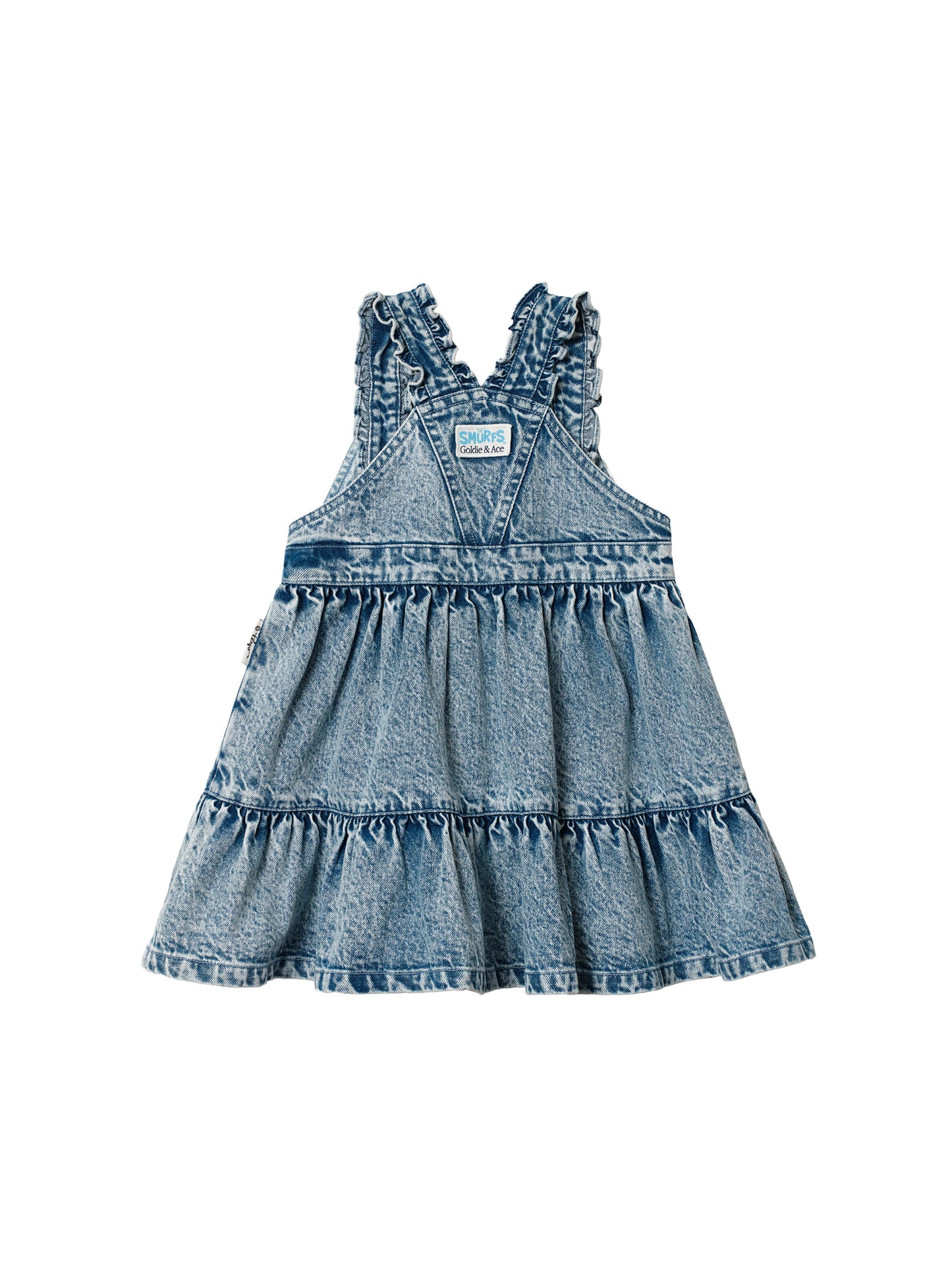 The Smurfette Pinafore Denim Dress