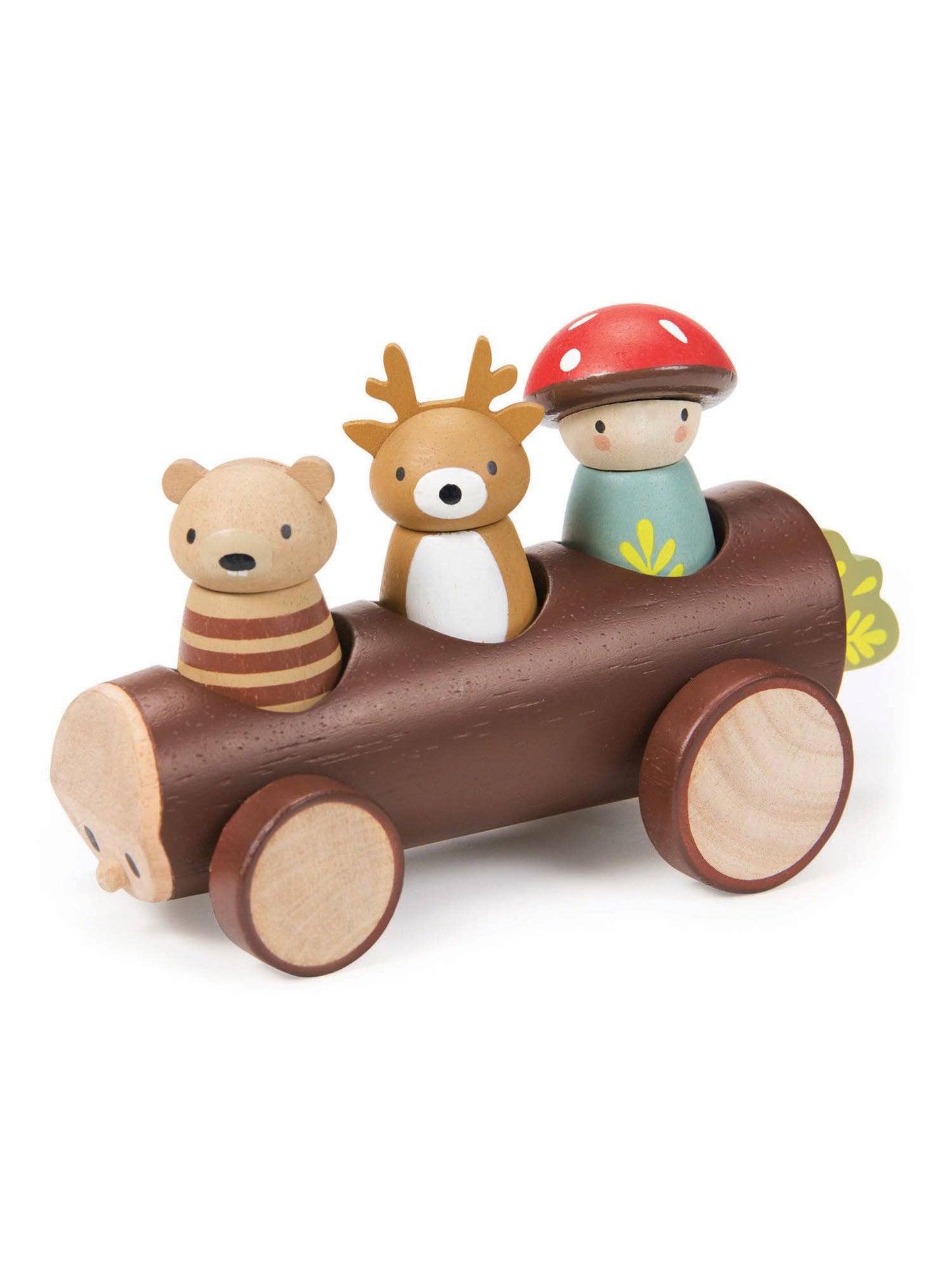 Timber Taxi Wooden Car