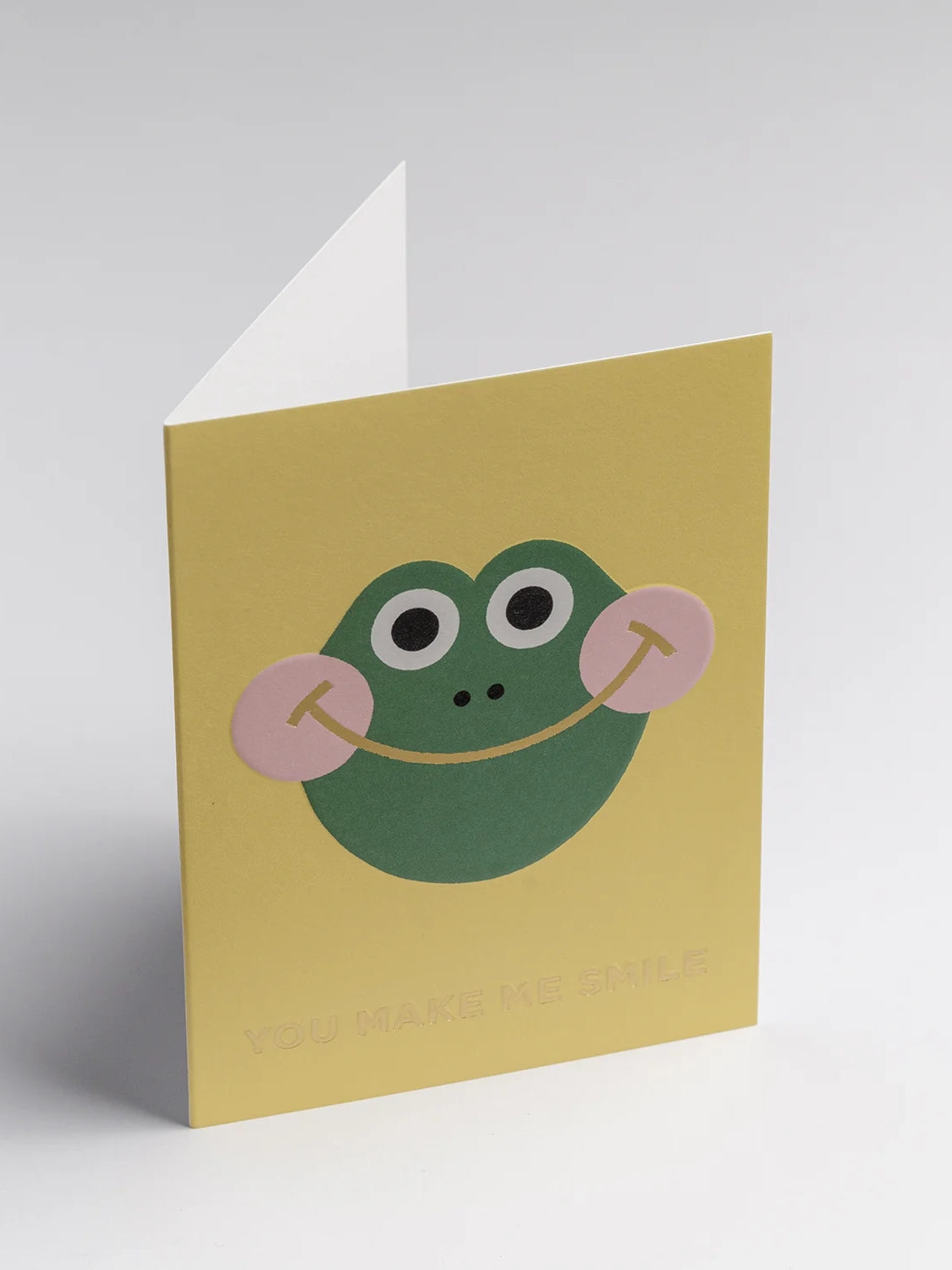 You Make Me Smile Mini Card