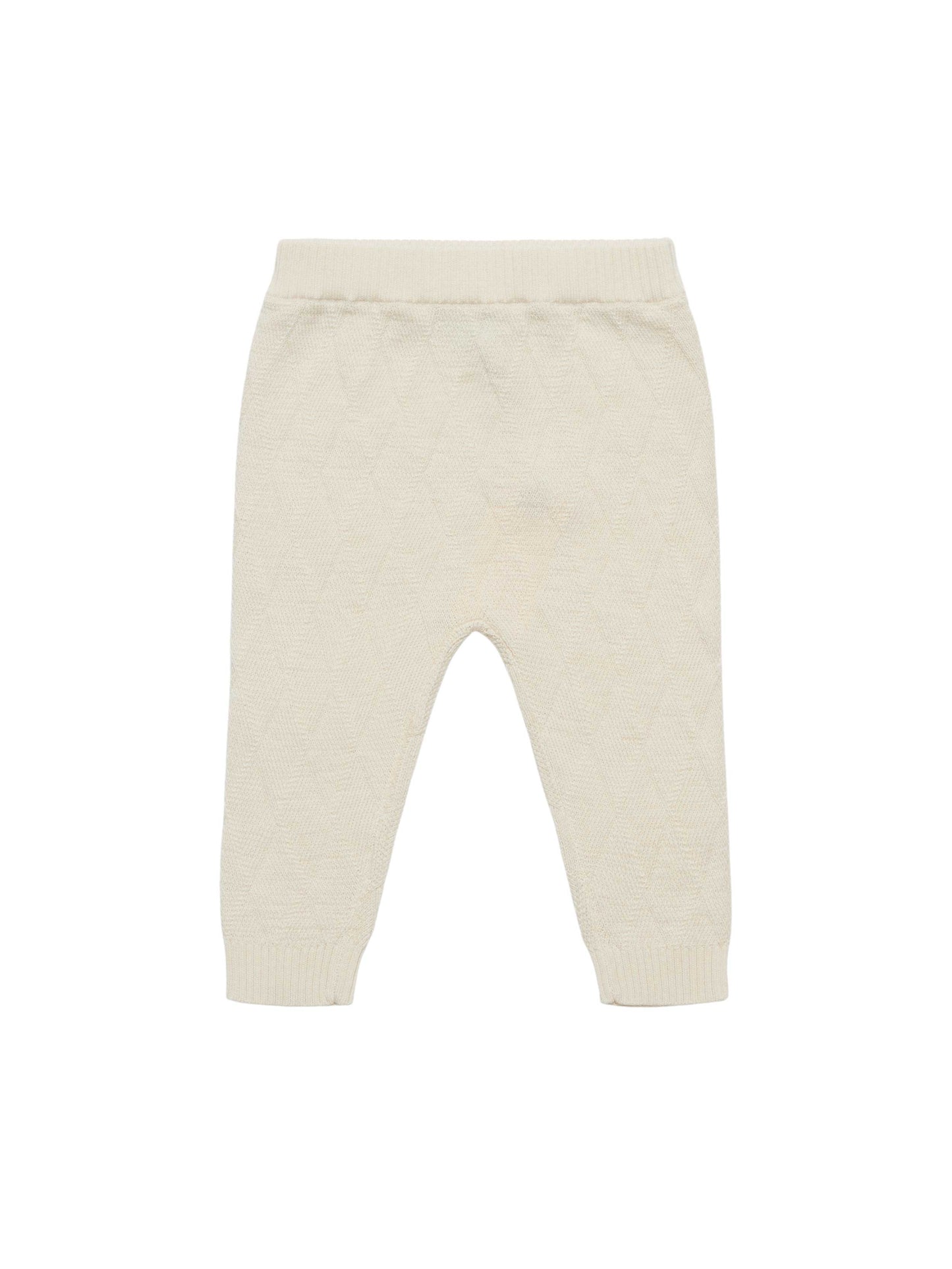 Ecru Harlequin Baby Pants