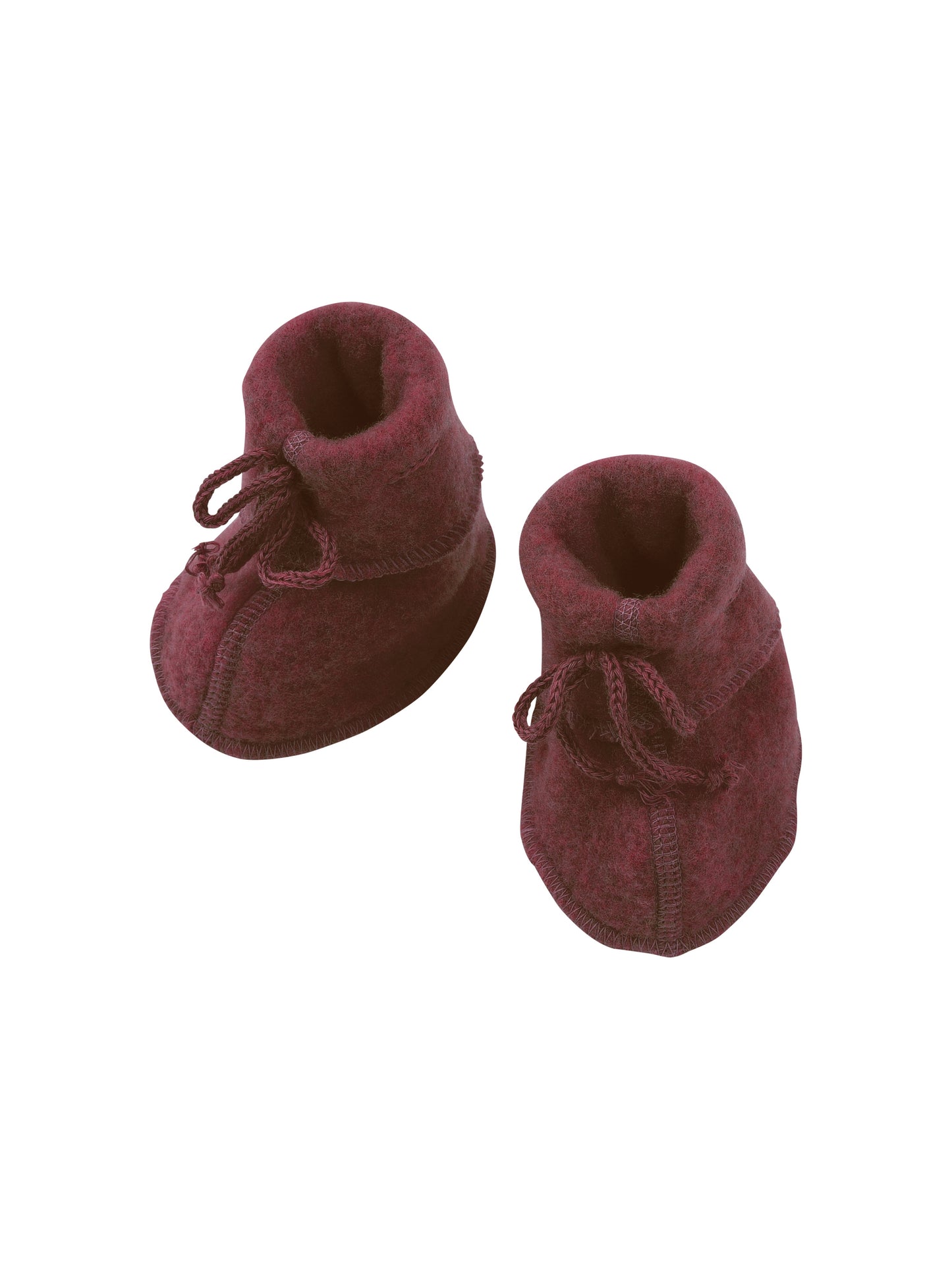 Cinnamon Soft Fleece Baby Booties