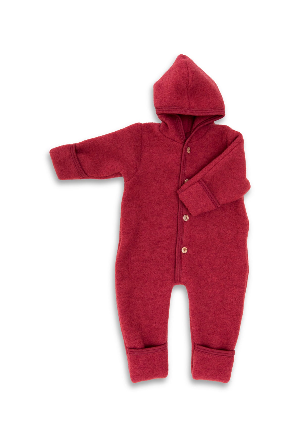 Jasper Melange Fleece Overall