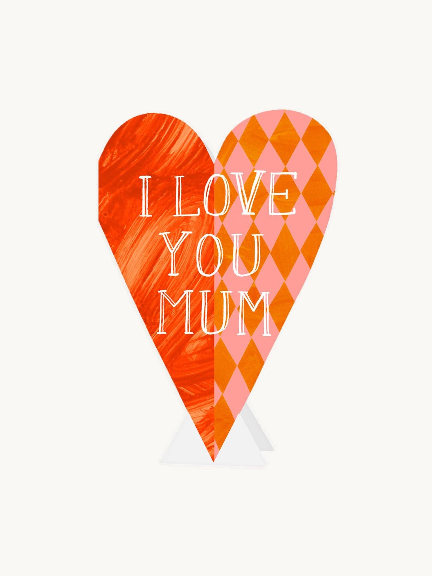 I Love You Mum Heart