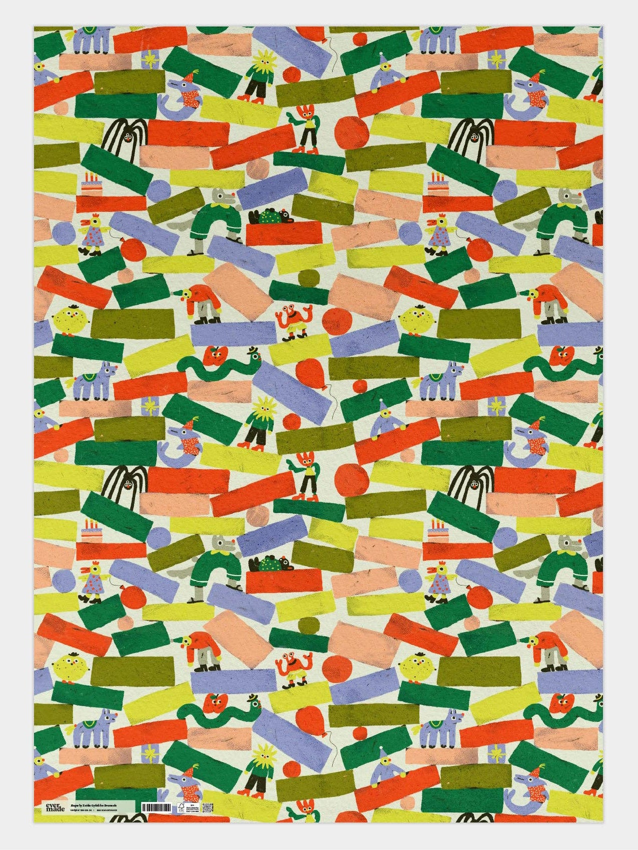 Shapes Gift Wrap