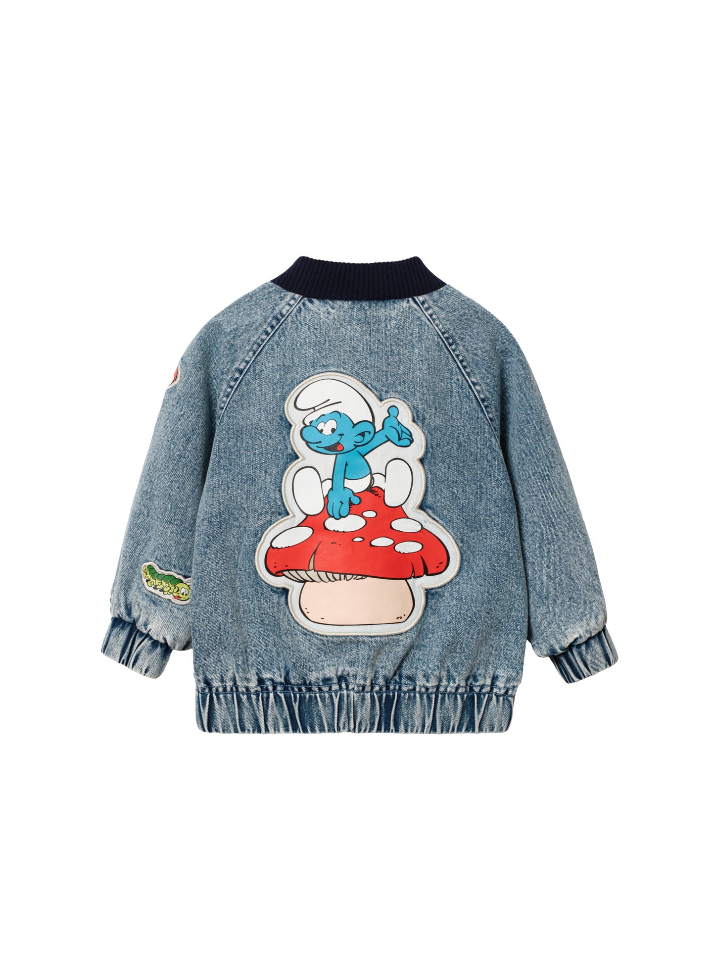 The Smurfs Badge Bomber Jacket