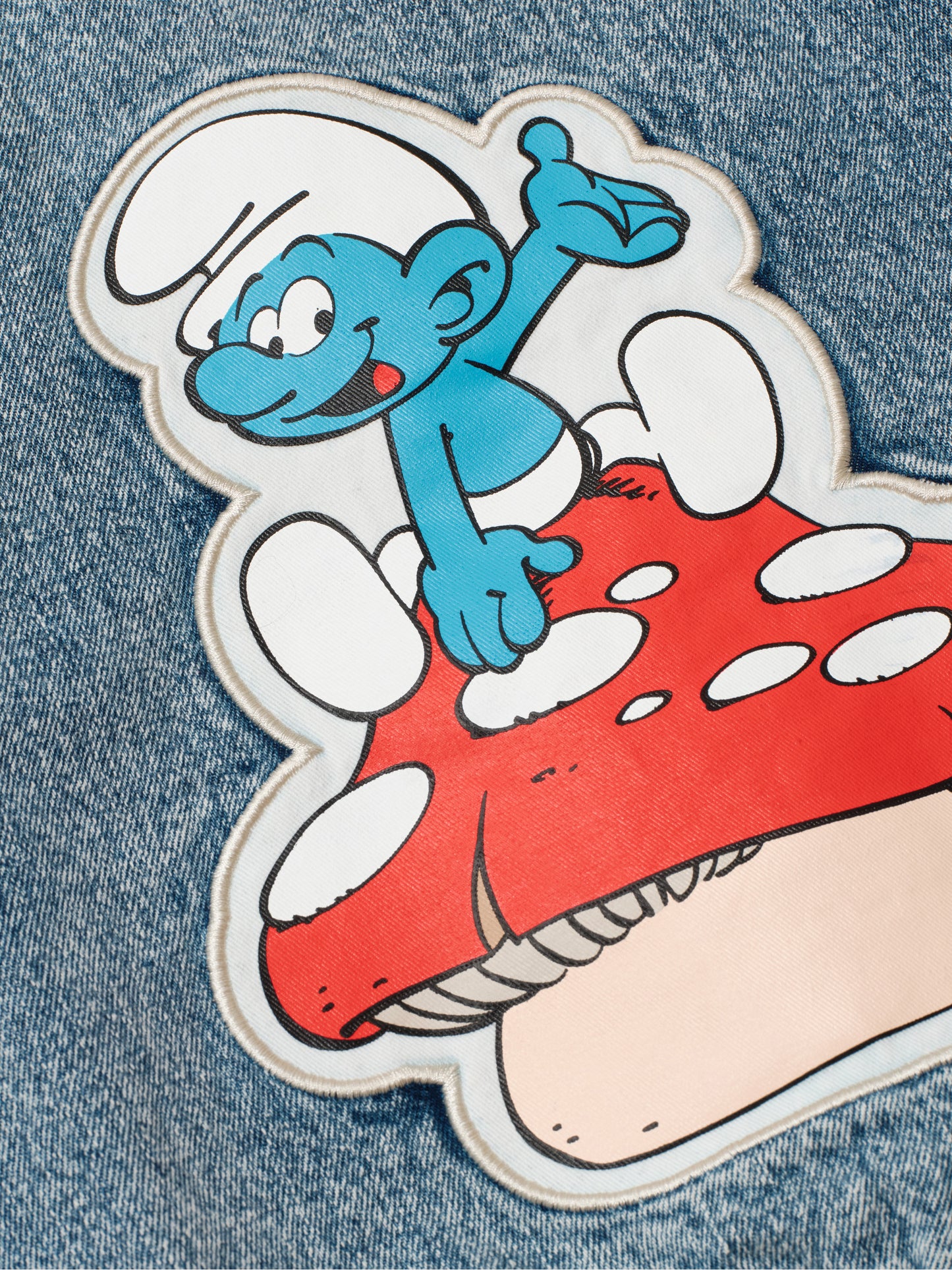 The Smurfs Badge Bomber Jacket