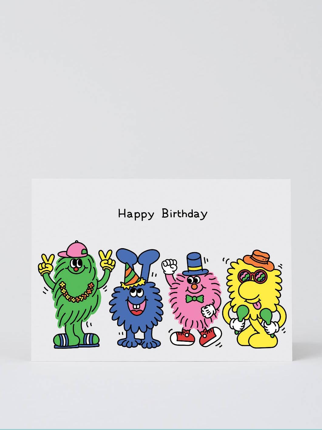 Happy Birthday Gang Greetings Card