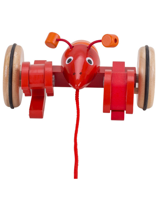 Wooden Pull Along Lobster