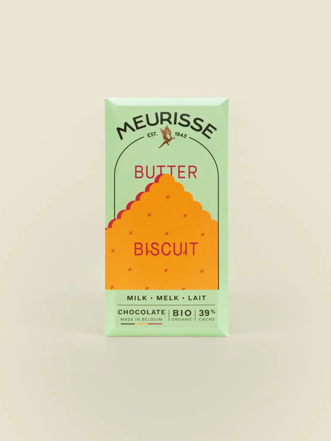 Organic Milk Chocolate with Butter Biscuit