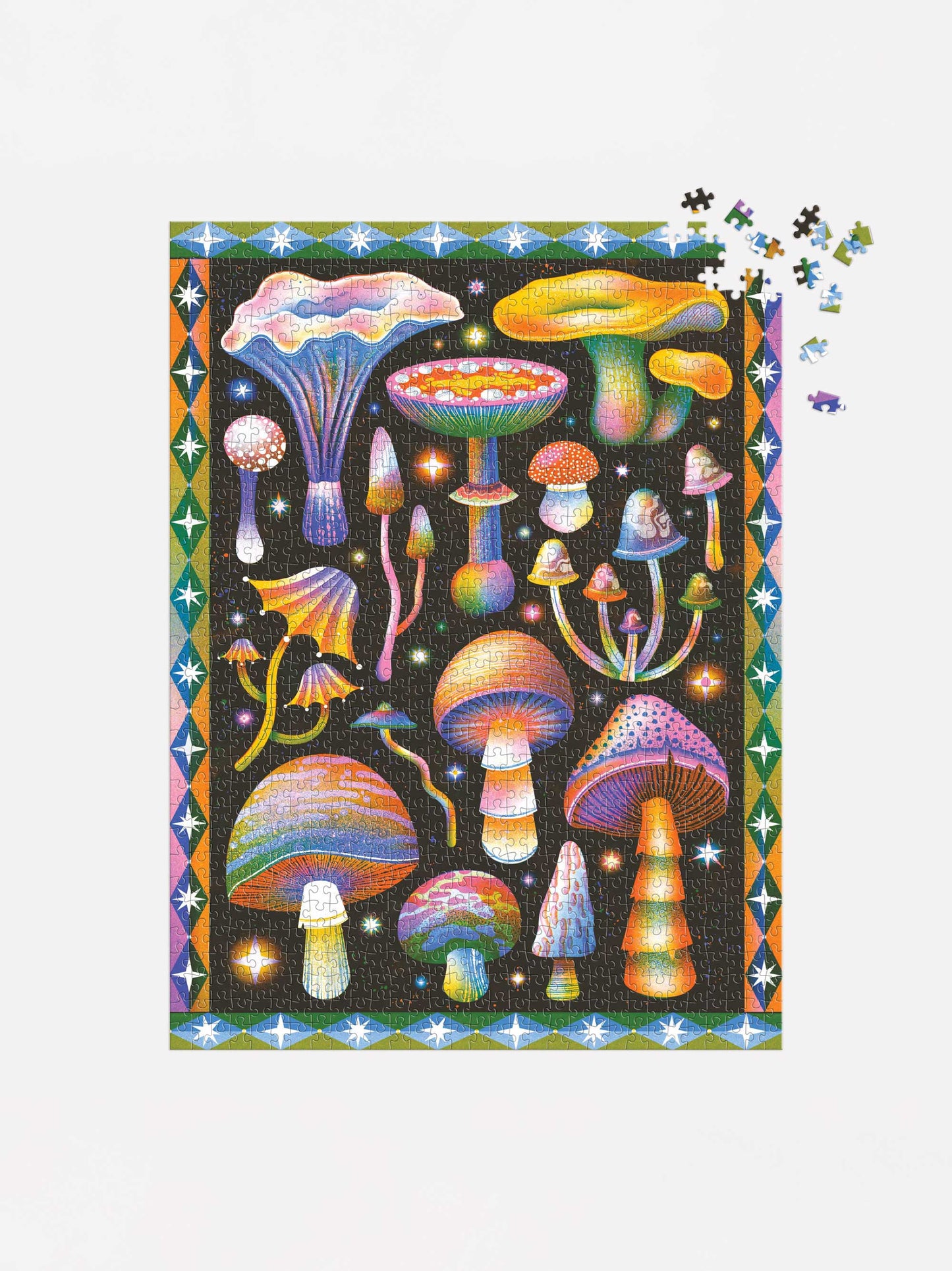 Cosmic Mushrooms 1000 Piece Jigsaw Puzzle