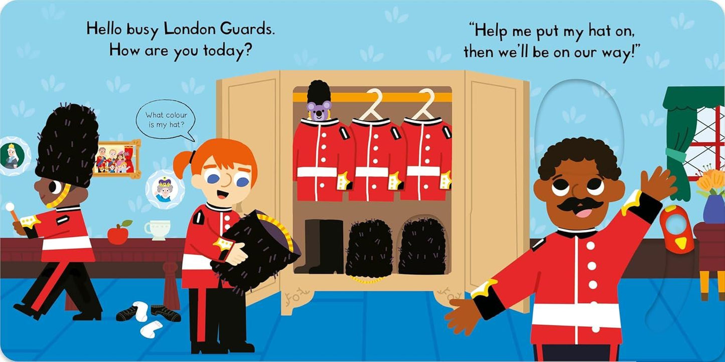 Busy London Guards