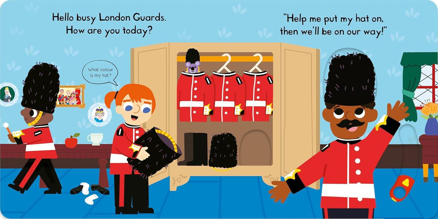 Busy London Guards