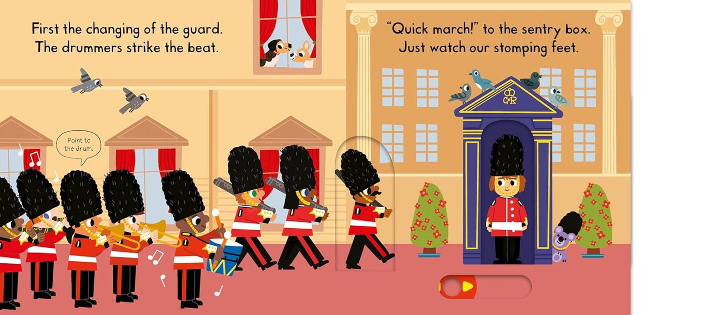 Busy London Guards