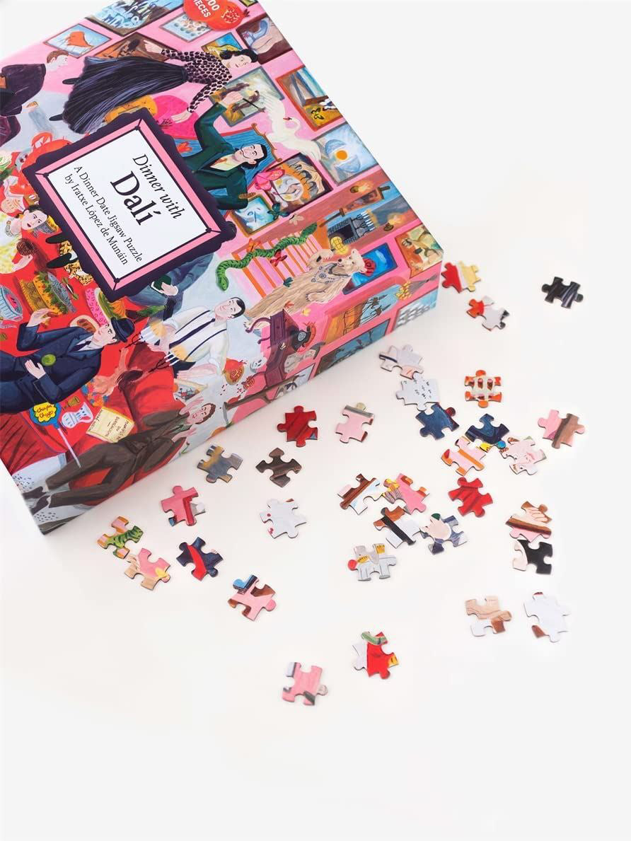 Dinner With Dali Jigsaw Puzzle