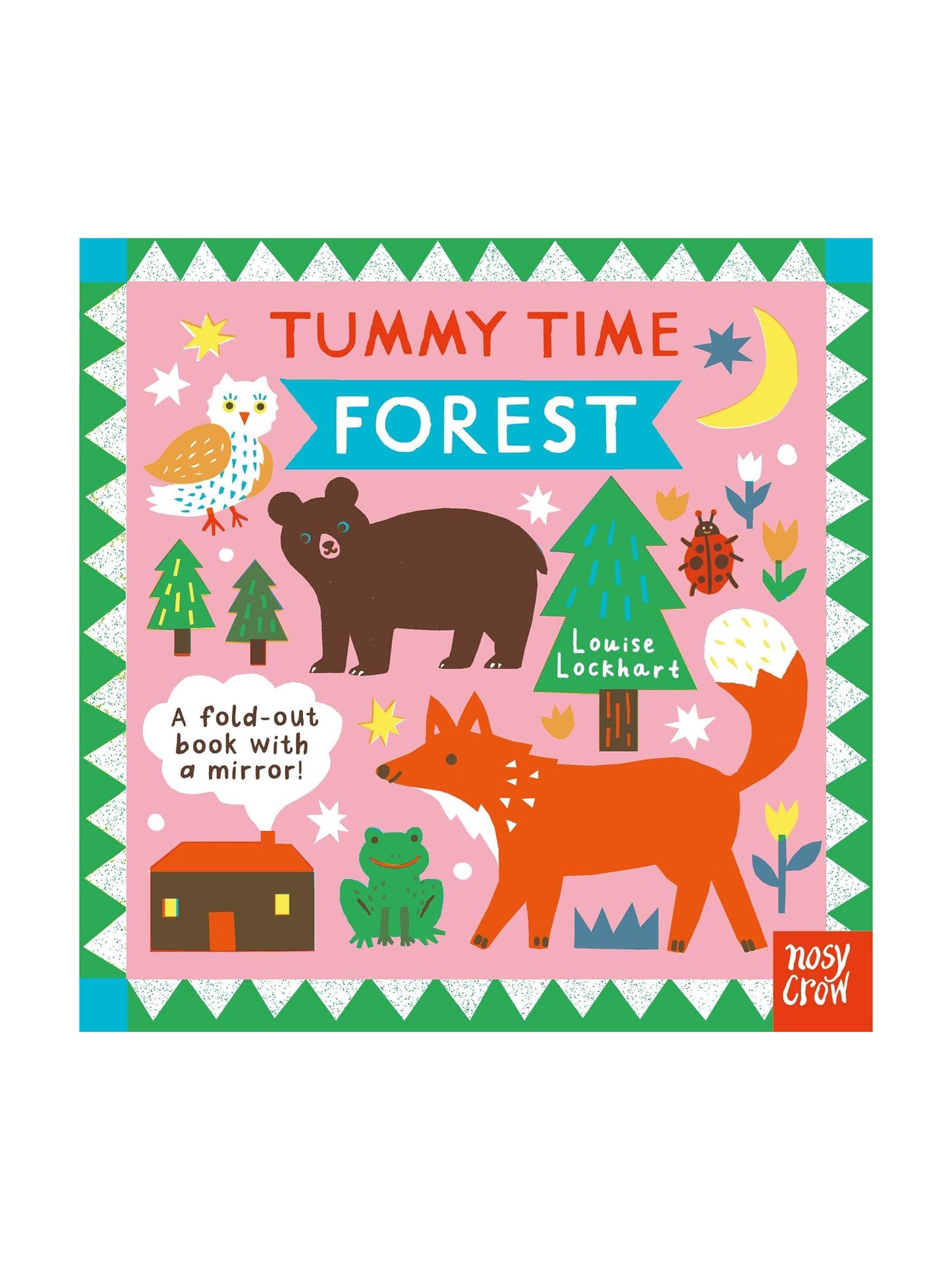 Tummy Time: Forest (Mirror Concertina Board)