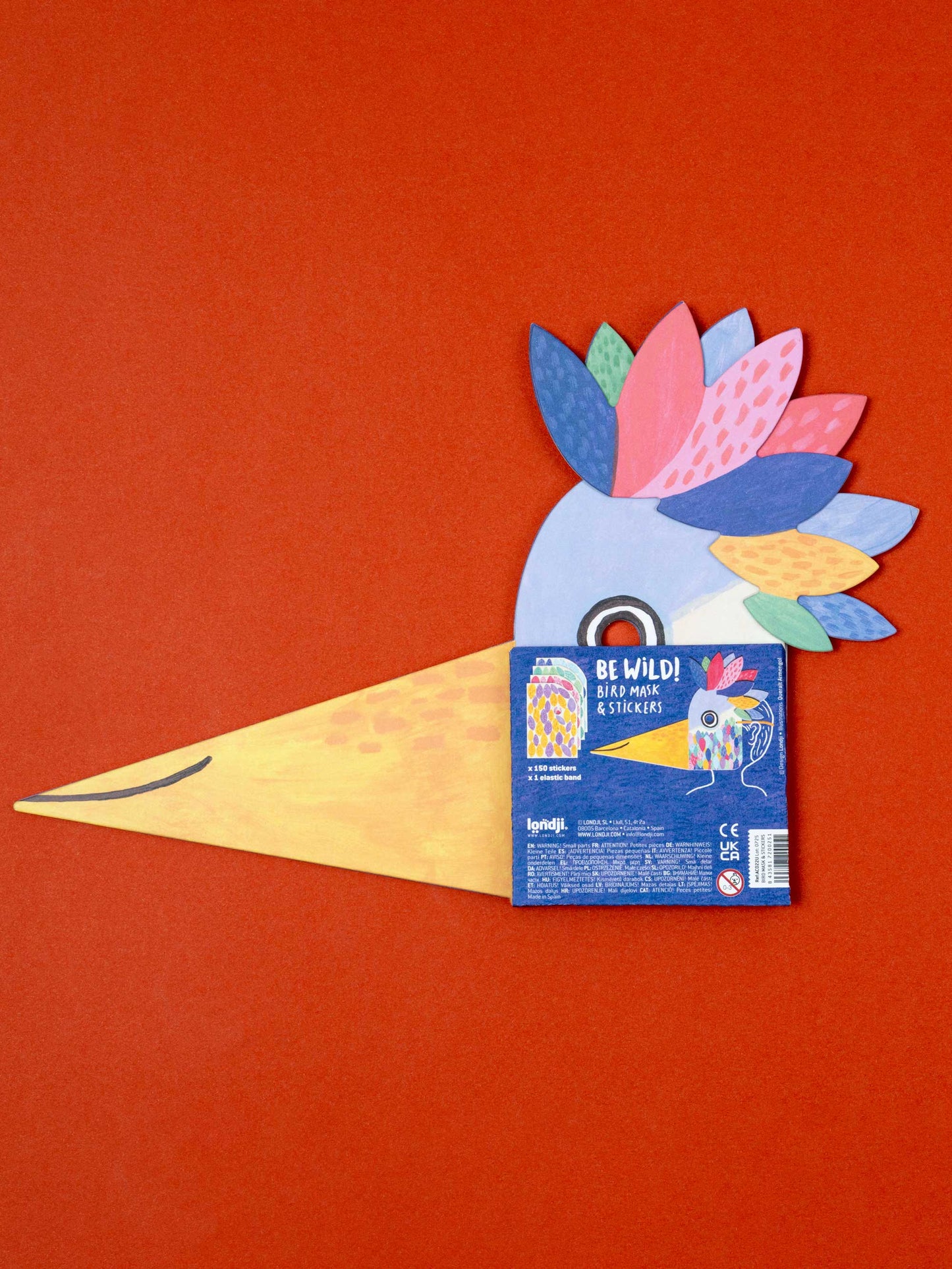 Be Wild: Bird Mask & Stickers
