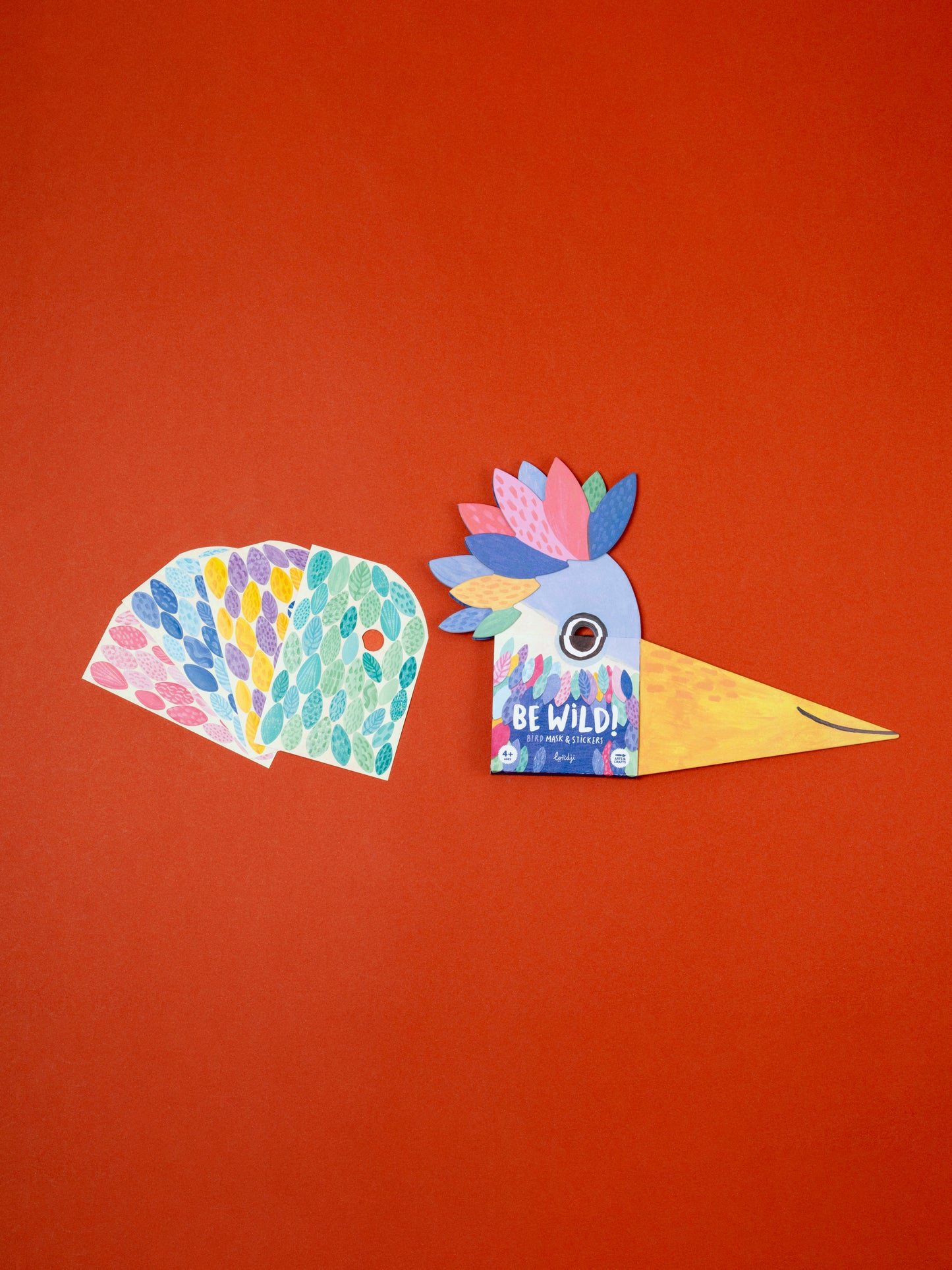 Be Wild: Bird Mask & Stickers